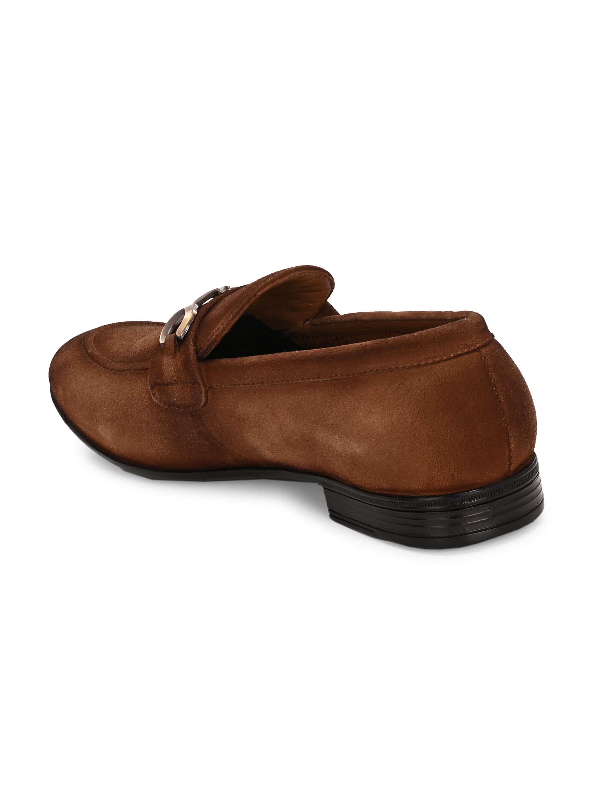 Stardust Buckled Loafers by Aspeerio - view 3