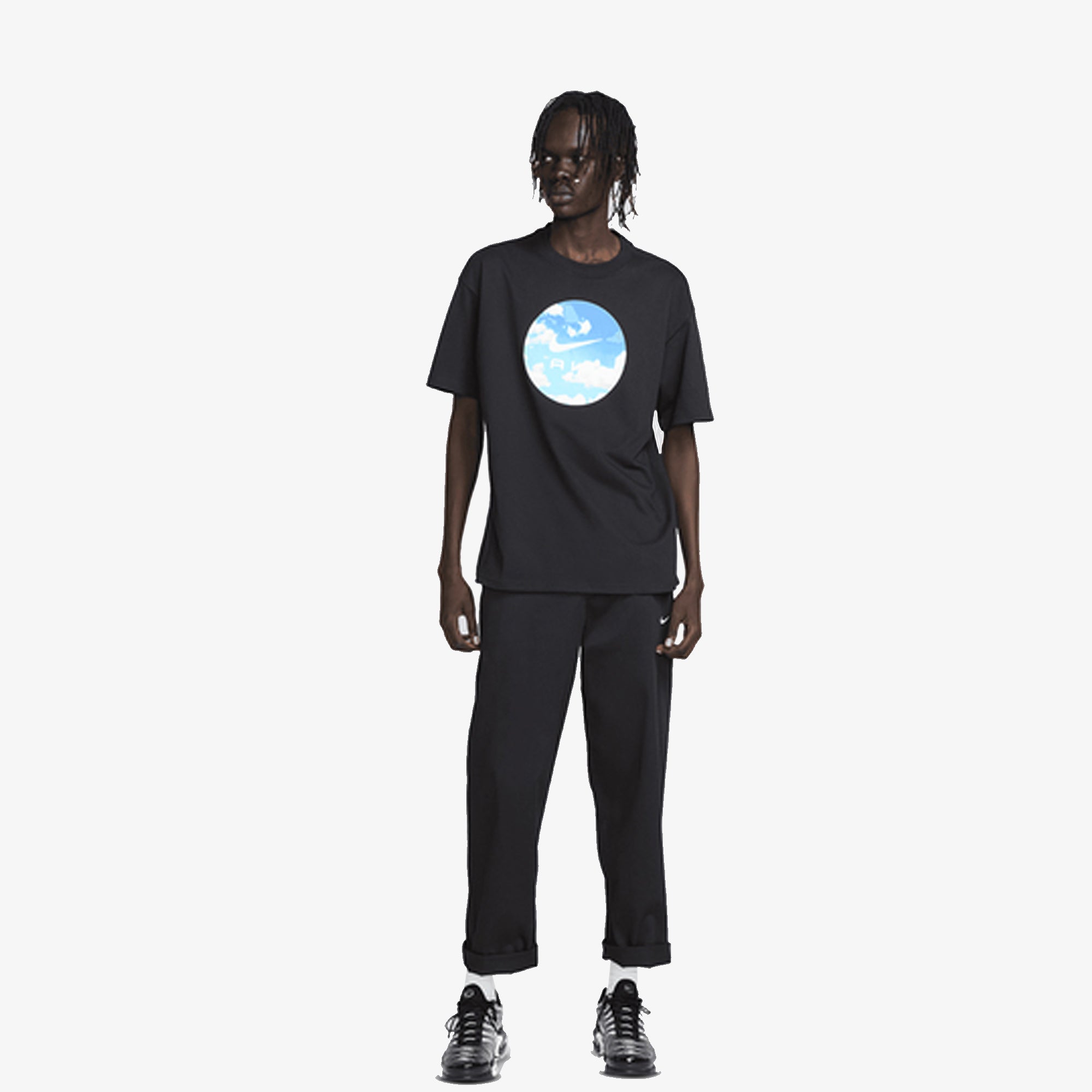 Nike | SOLO SWOOSH { BLACK - view 3