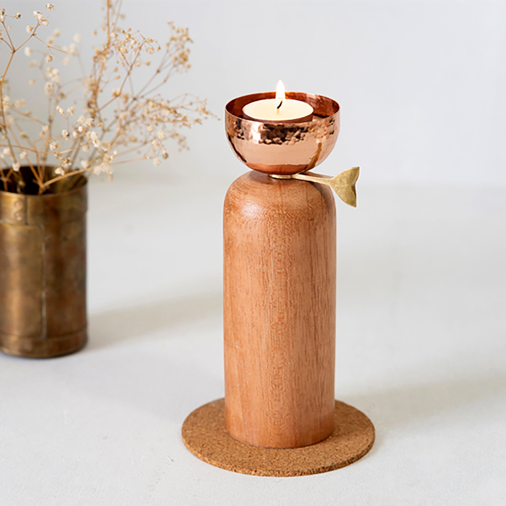 STUDIO COPPRE Astra Tall Tea Light Holder