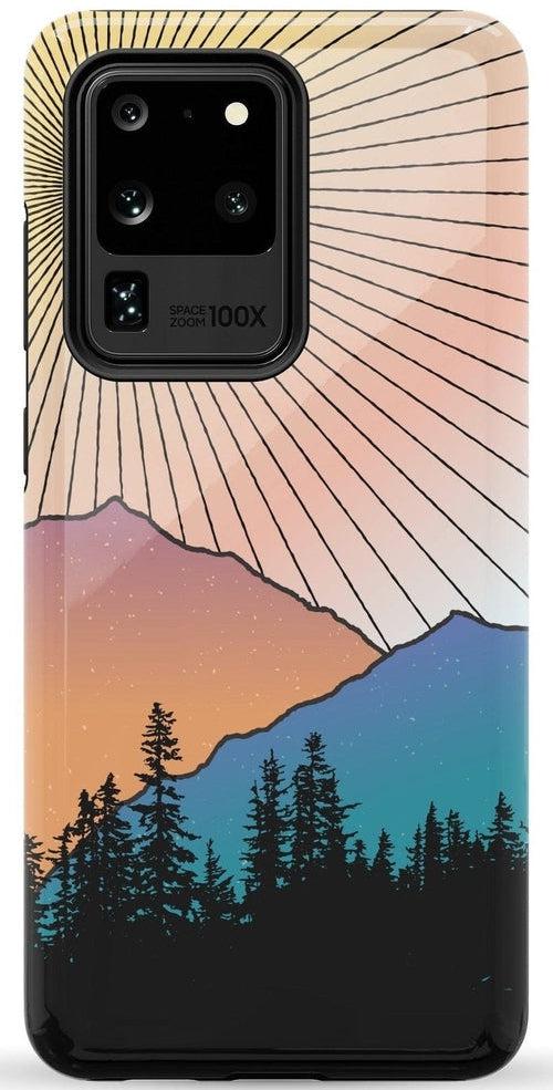 Casetry Golden Hour | Mountain Sunset Samsung Case - view 37
