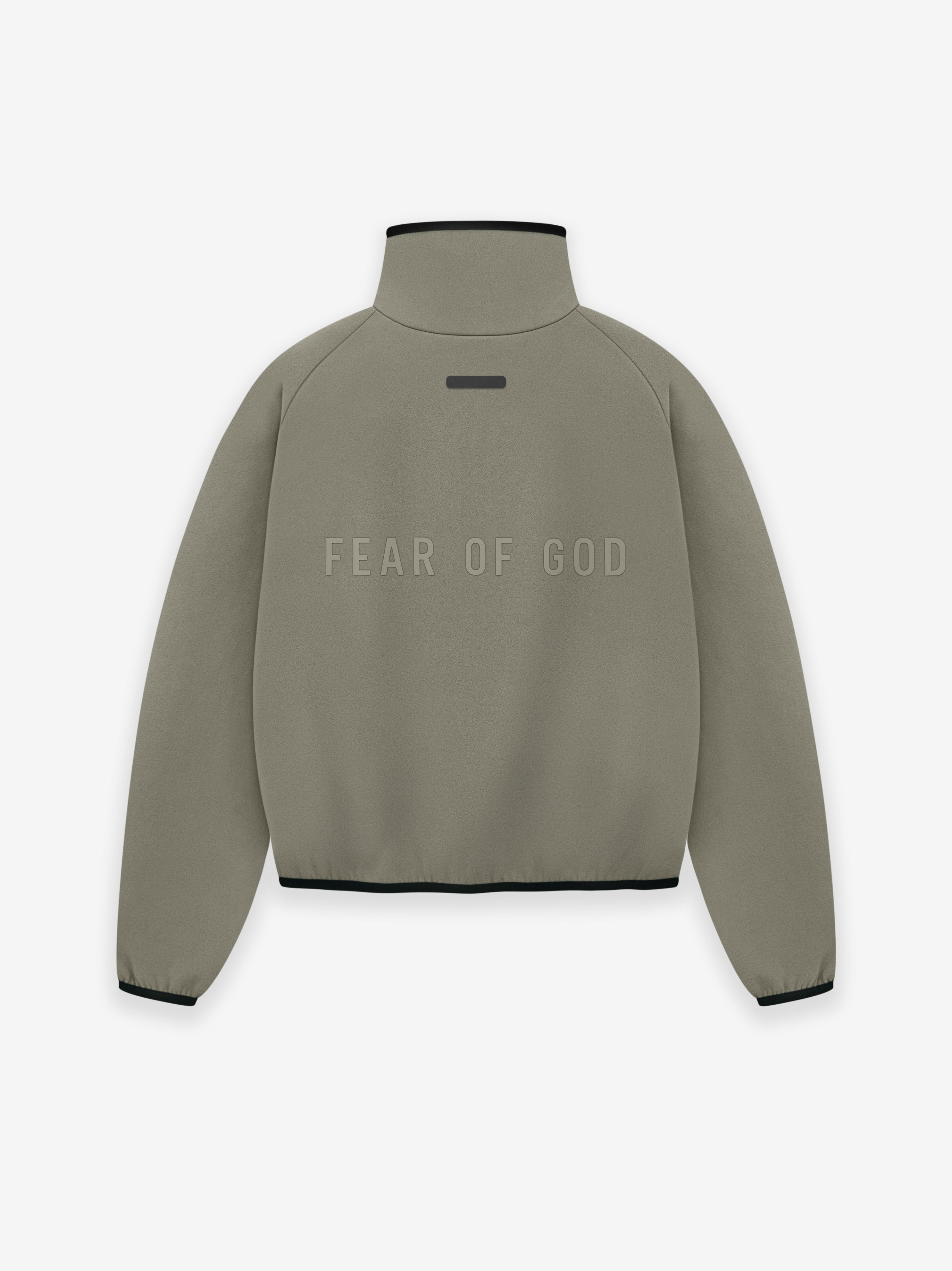 FEAR OF GOD ATHLETICS Womens Suede Fleece Track Jacket - view 2