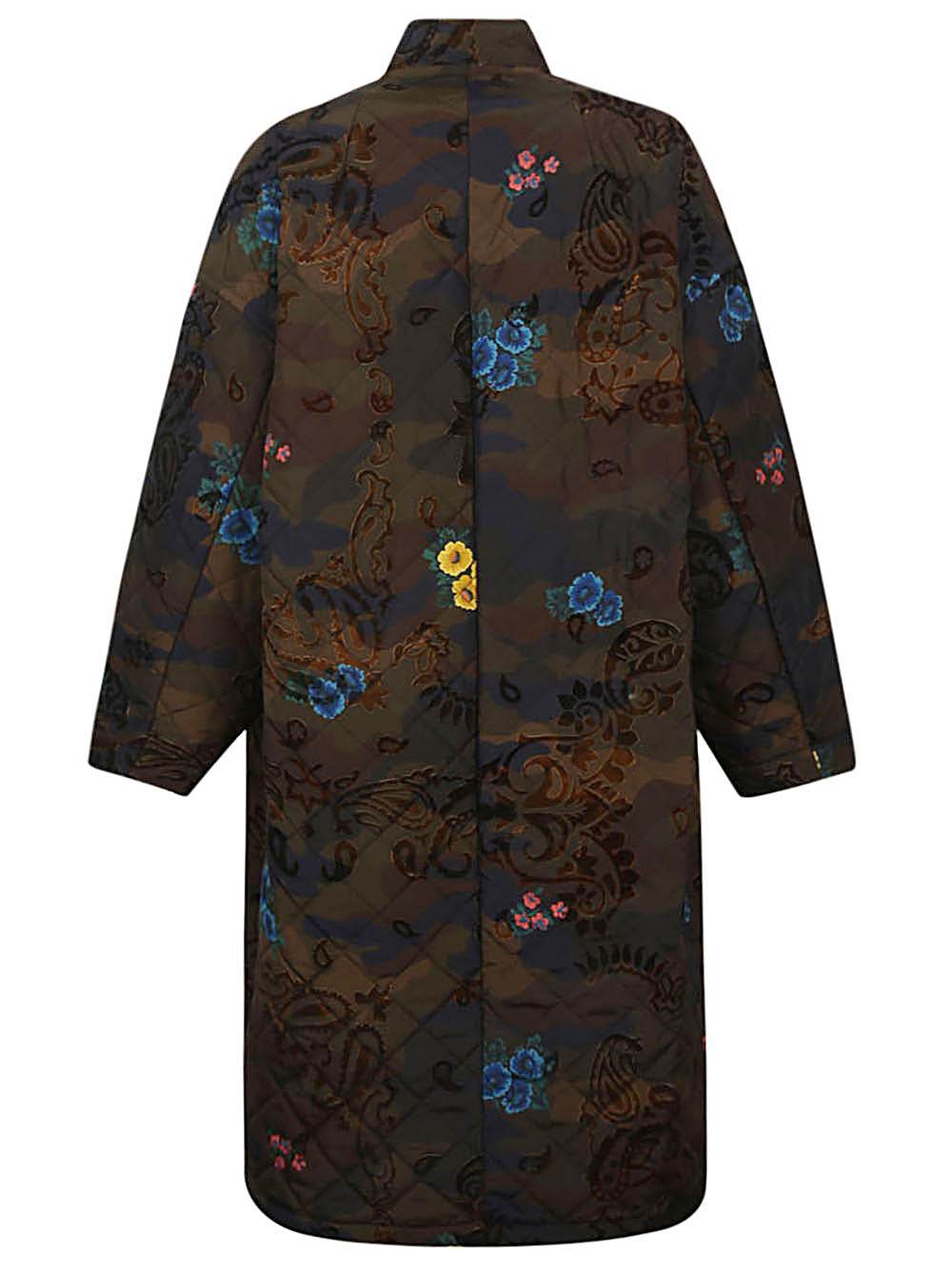 Konrad Petra camouflage print ovesized coat – Recycled polyester 100% - view 2