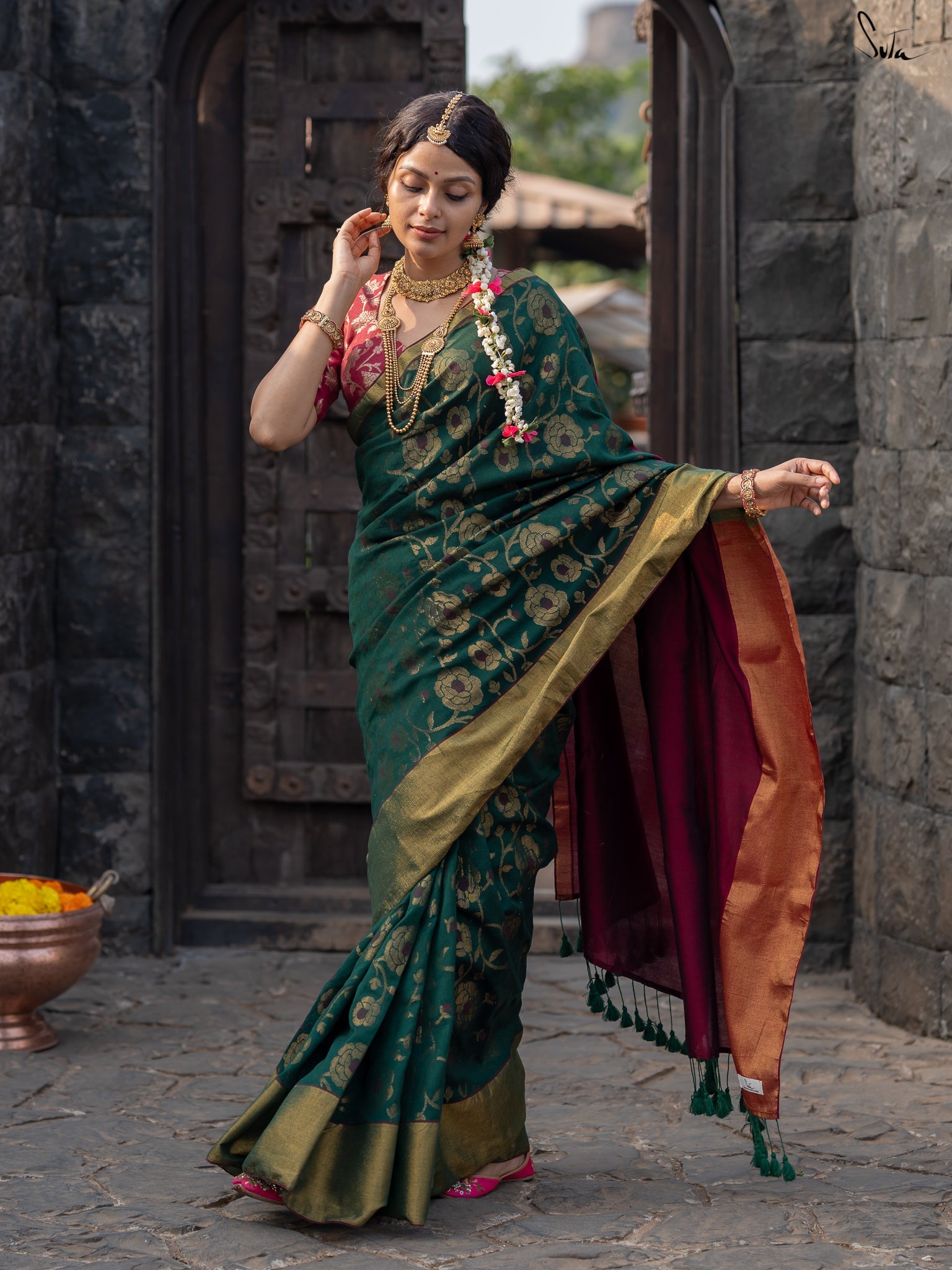 Women's sarees – suta.in Damini – Women's
