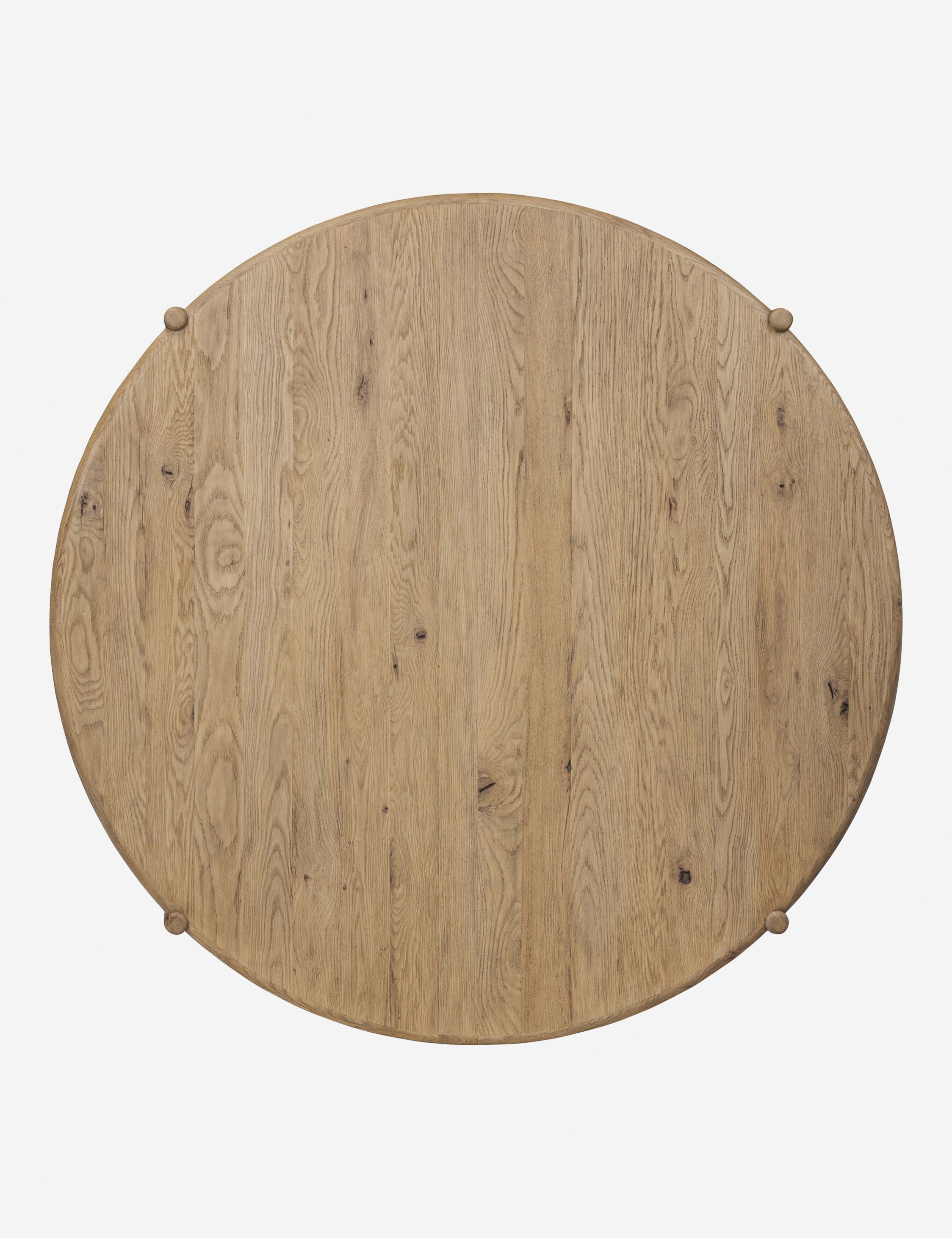 Lulu and Georgia Salvador Round Coffee Table by Amber Lewis x Four Hands - view 4