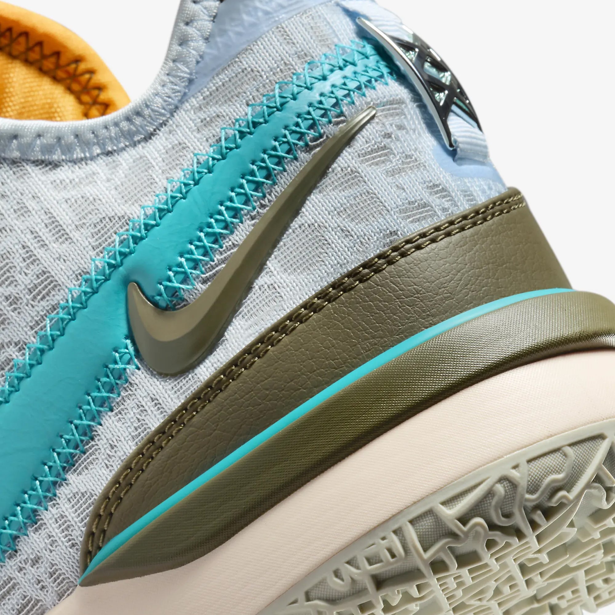 Nike | LEBRON NXXT GEN EP { BLUE TINT/TEAL NEBULA-GUAVA ICE - view 4