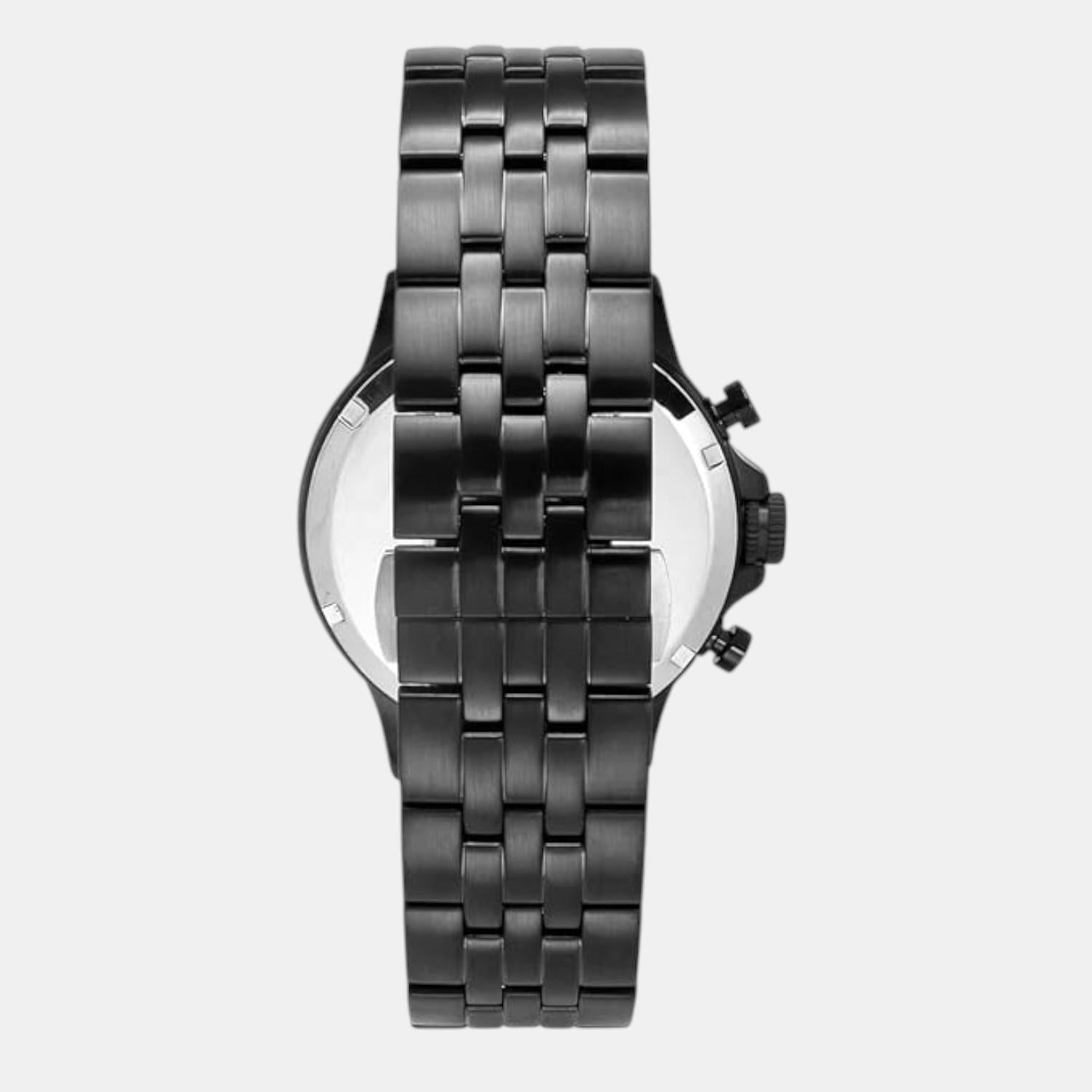 Timex E Class Men Quartz Black Dial Chronograph Stainless Steel Watch TWEG25103 - view 5