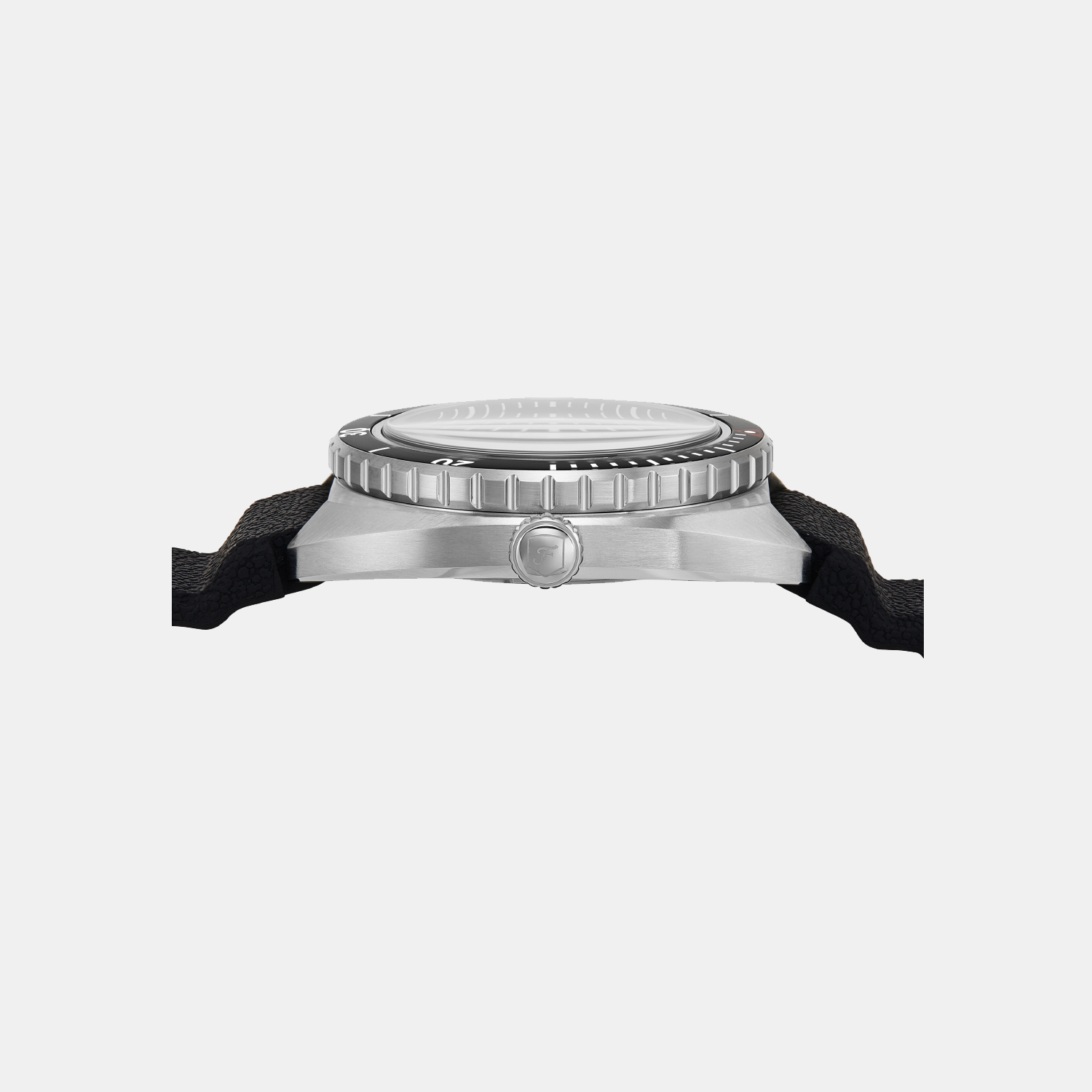 Fossil Breaker Men Quartz Black Dial Analog Silicone Watch FS6062 - view 2