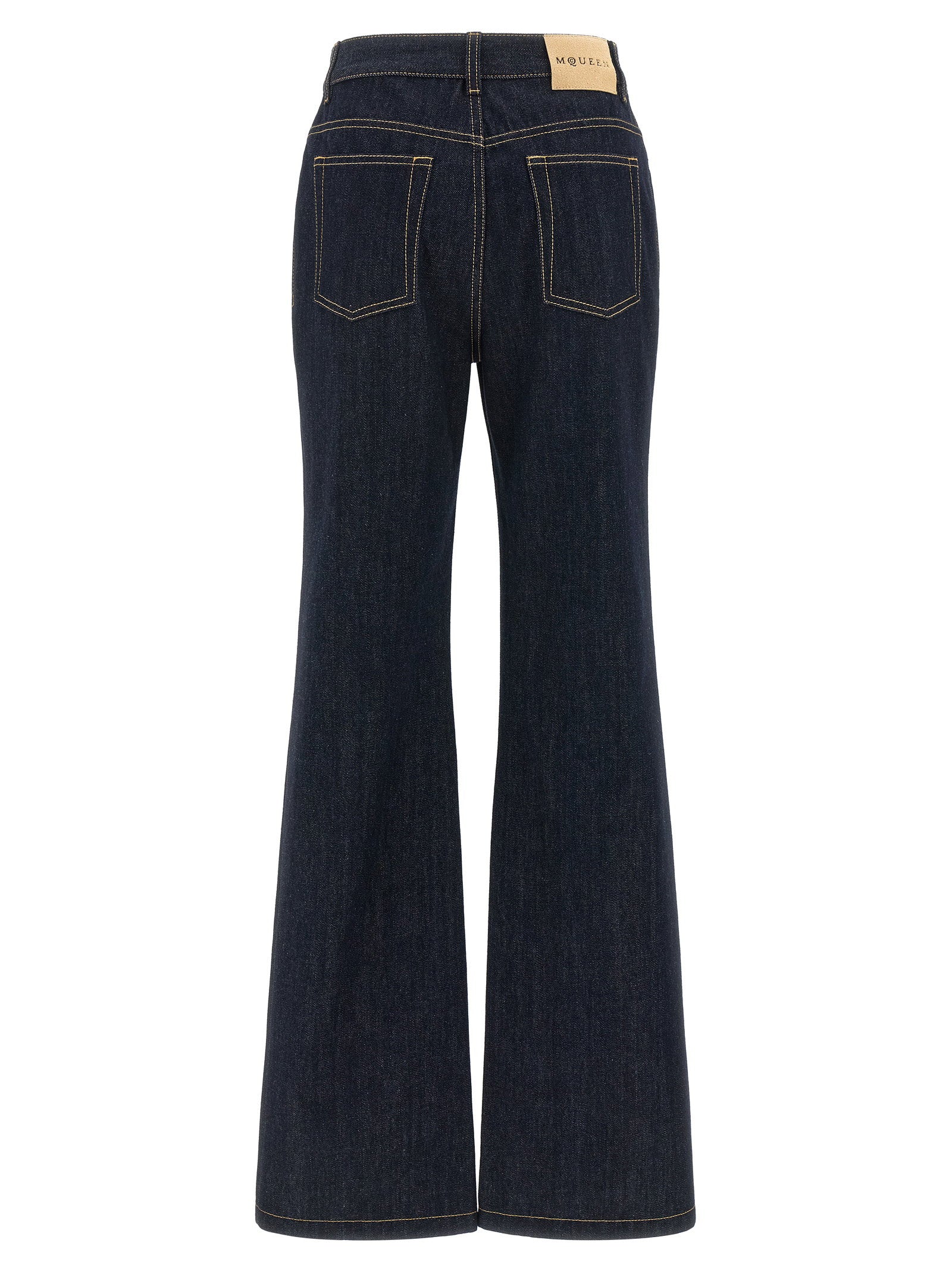 Alexander McQueen Straight Leg Jeans – 100% cotton - view 2