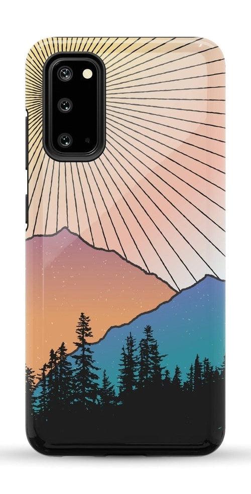 Casetry Golden Hour | Mountain Sunset Samsung Case - view 43