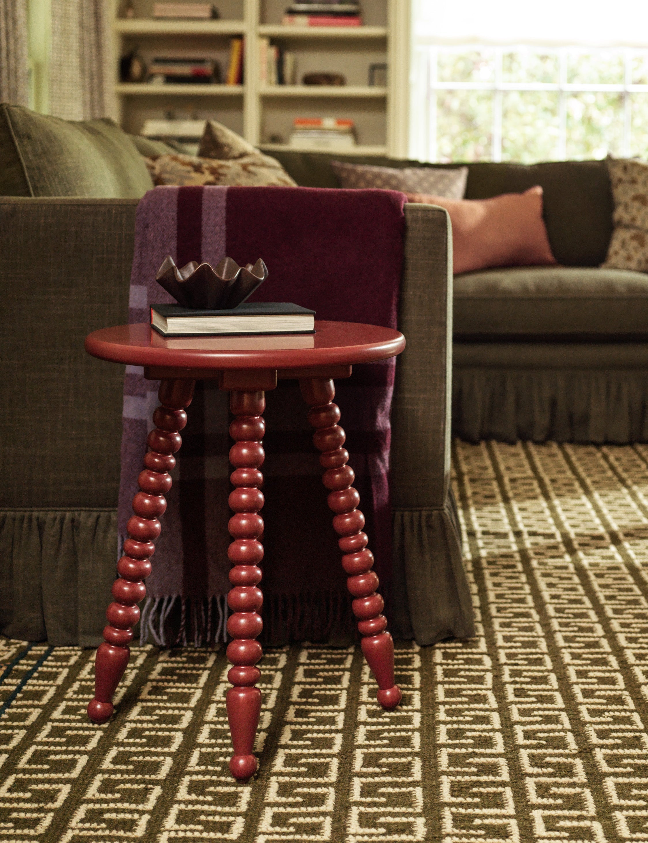 Lulu and Georgia Lucca Round Side Table by Heidi Caillier - view 2