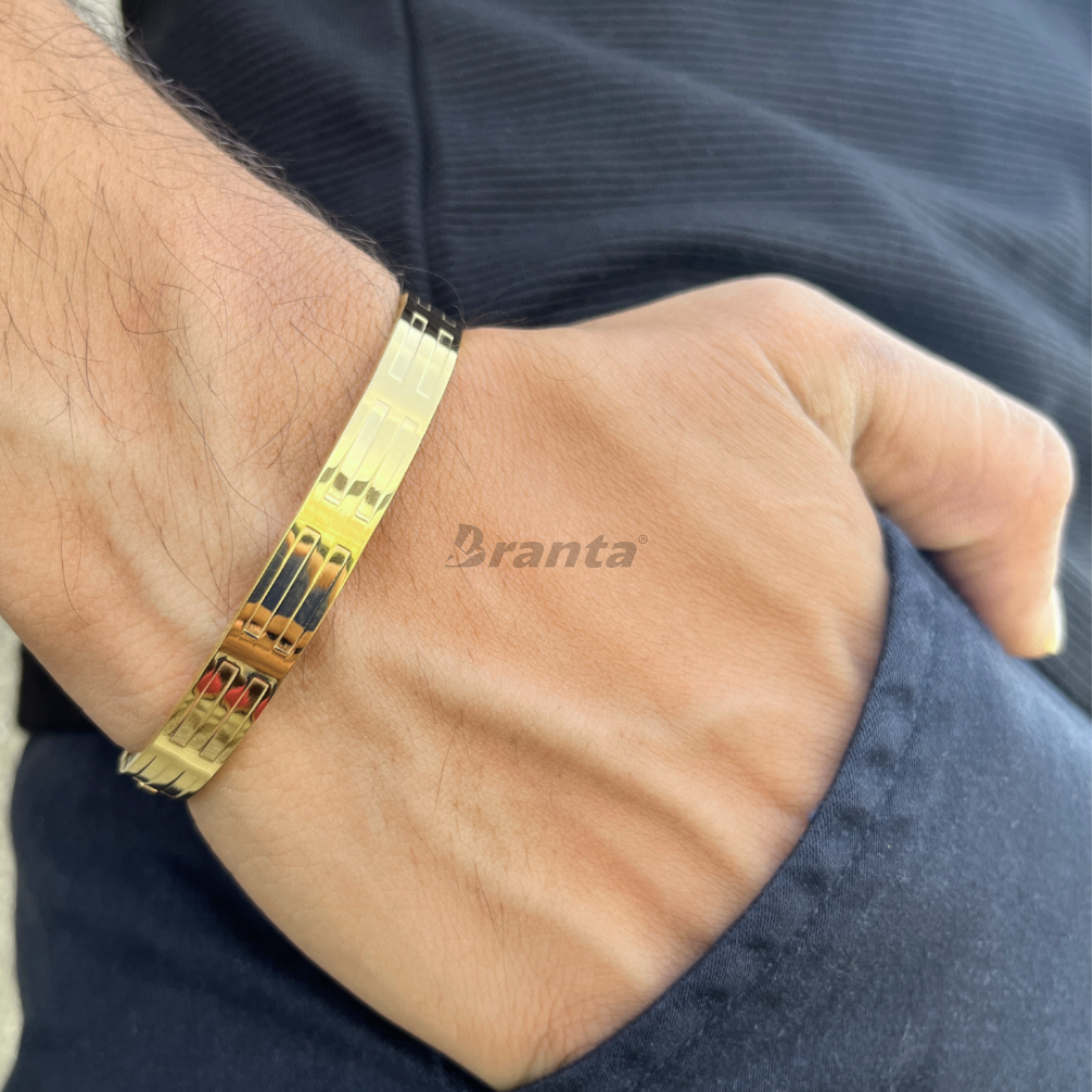 Branta Minimalist Luxury Bracelet For Men (7 Inch) - view 2