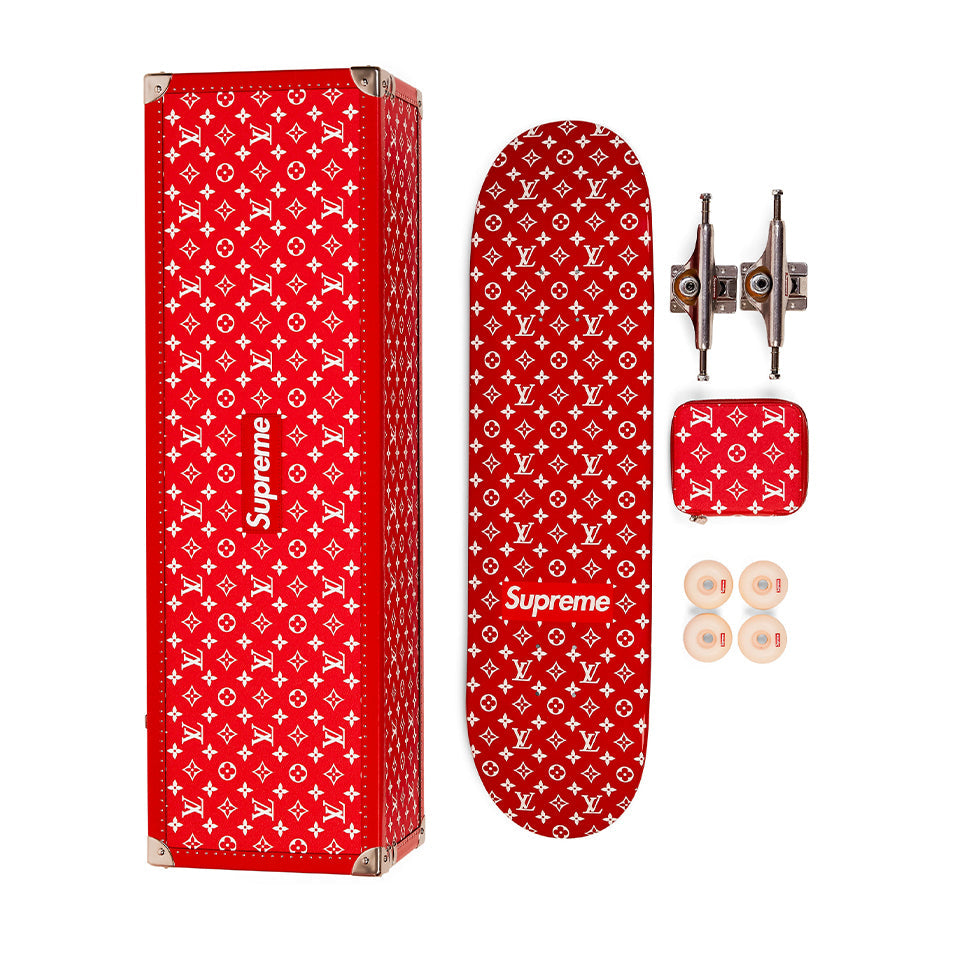 Supreme X Louis Vuitton Skateboard Trunk – Red