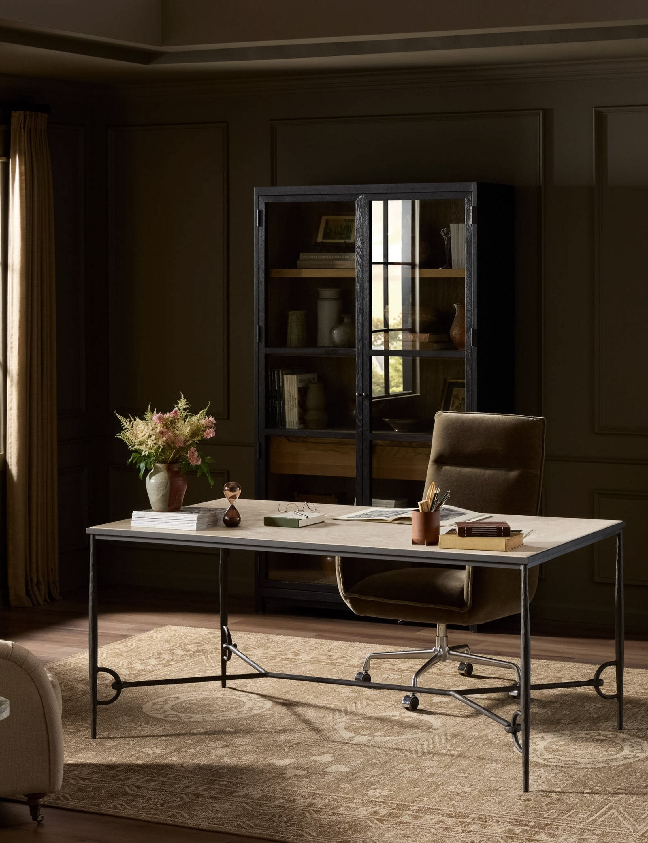 Lulu and Georgia Emersyn Desk – Black - view 2