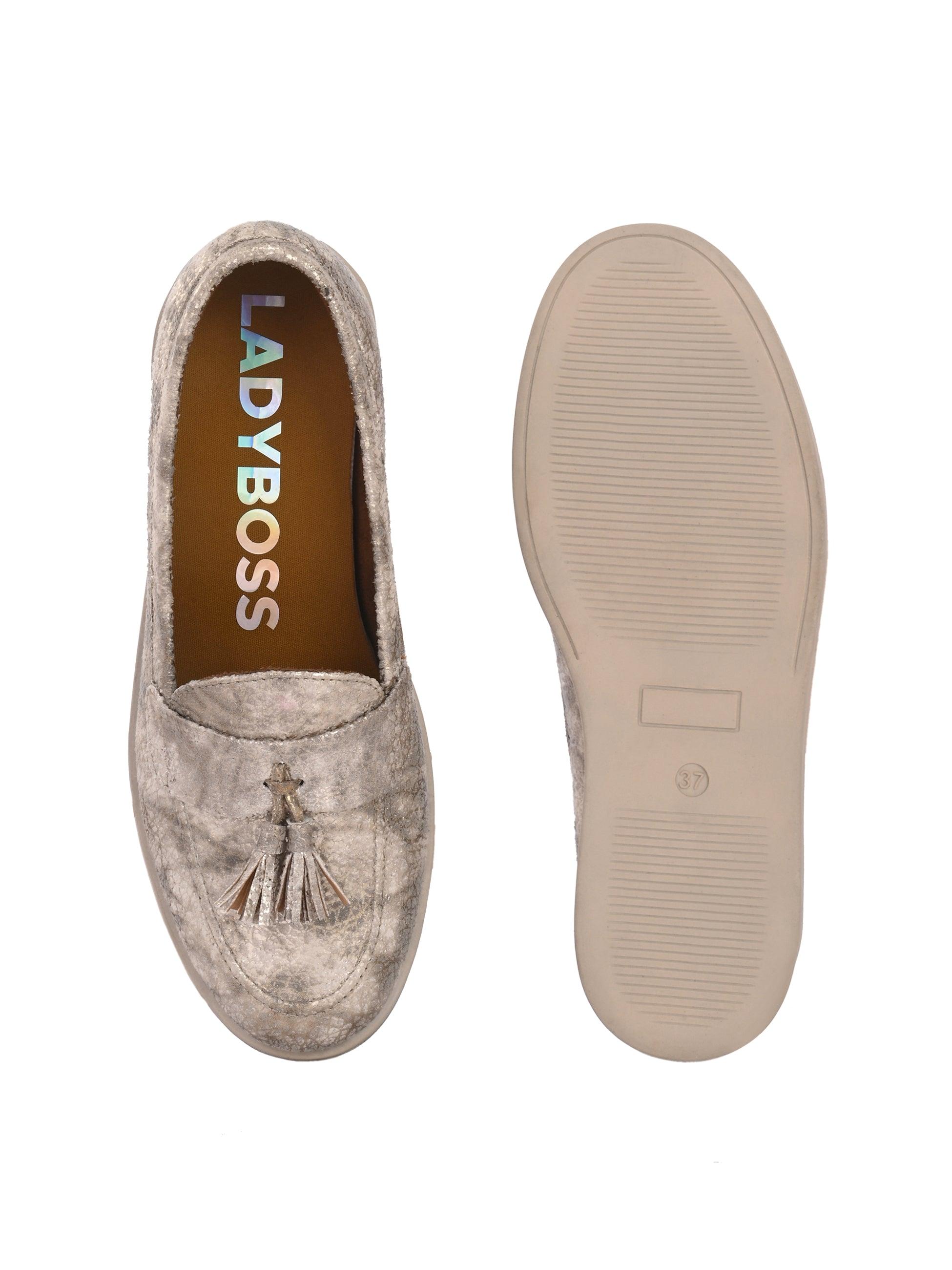 ladybossbyegoss Shine-On Casual Loafers by Lady Boss - view 8