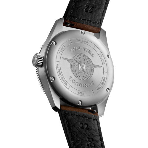 Longines Spirit Zulu Time Black Matt Dial Men 42mm - view 2