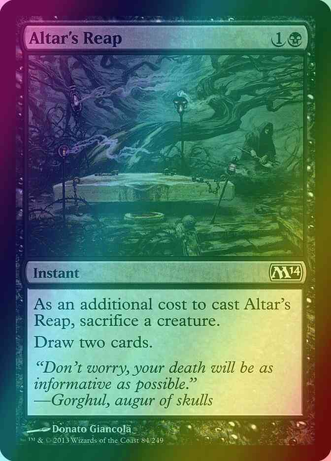 Reap 84 magic – Altar's Reap [84] [Magic 2014] [Foil]