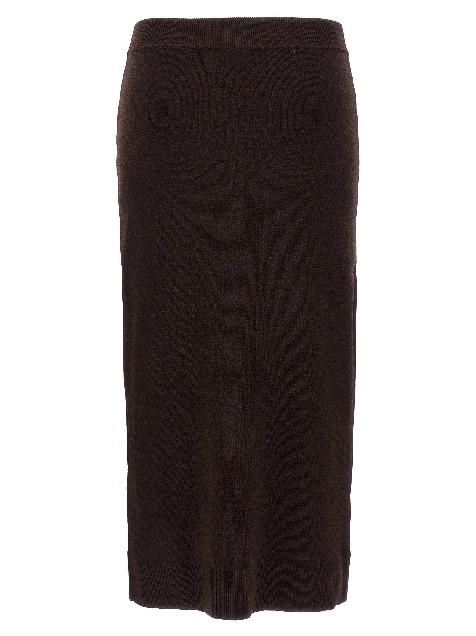 Victoria Beckham Bottoni Midi Skirt - view 2