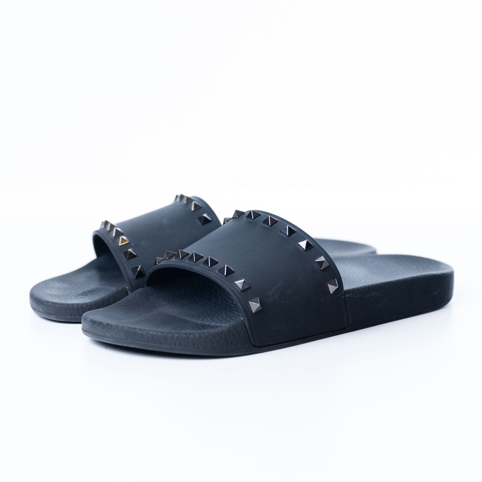 Valentino Rockstud Rubber Sandal - view 2
