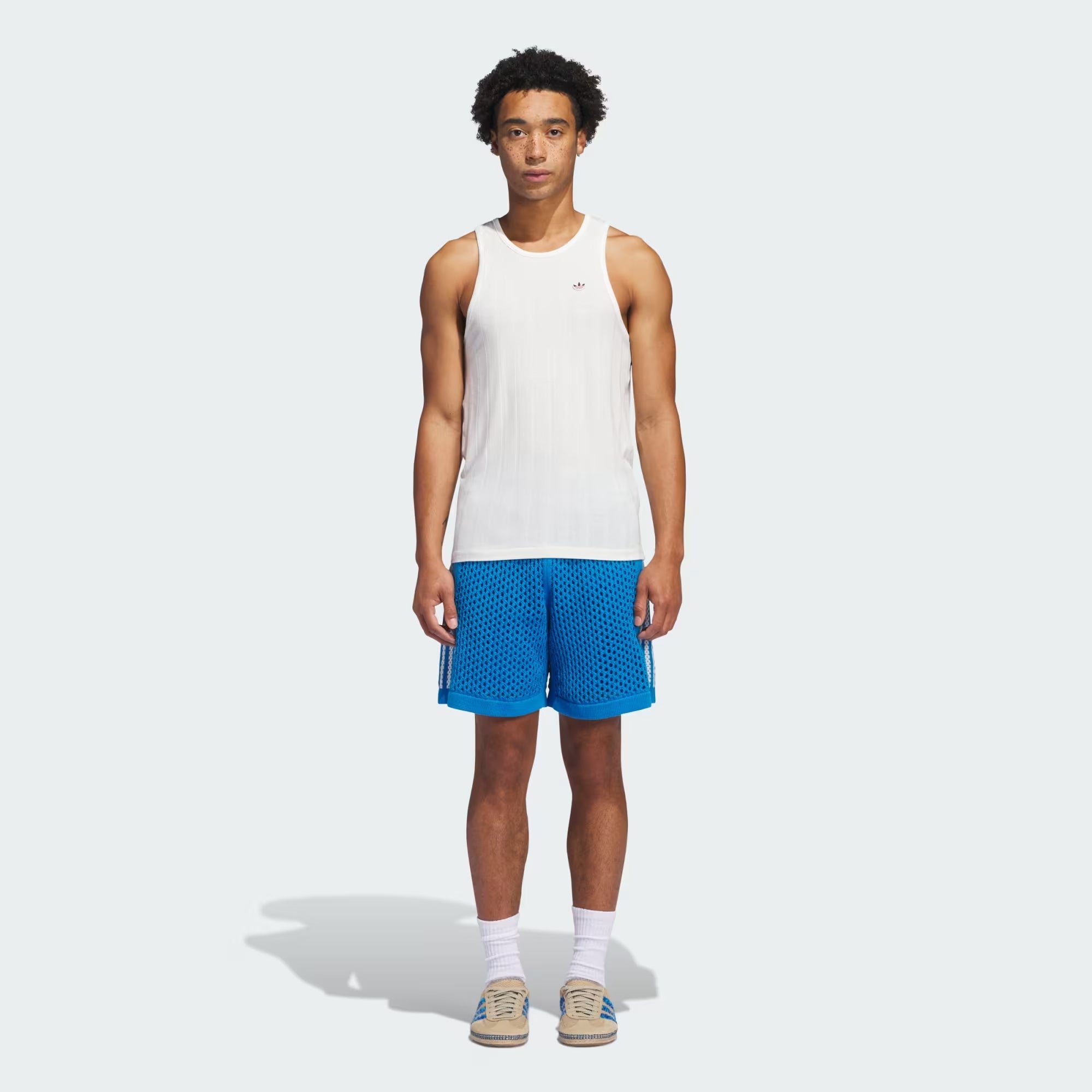 Adidas Originals | Clot Rib Tank By Edison Chen { Core White - view 5