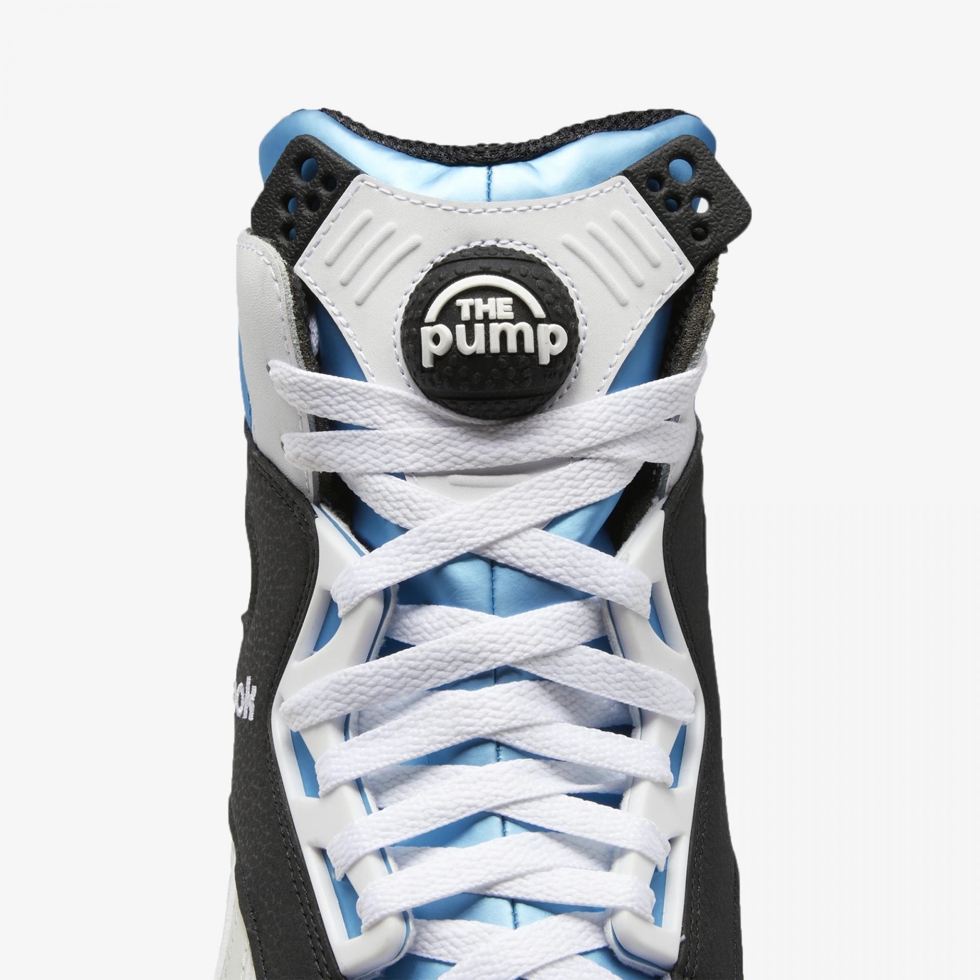 Reebok | SHAQ ATTAQ { AZURE/CORE BLACK - view 3