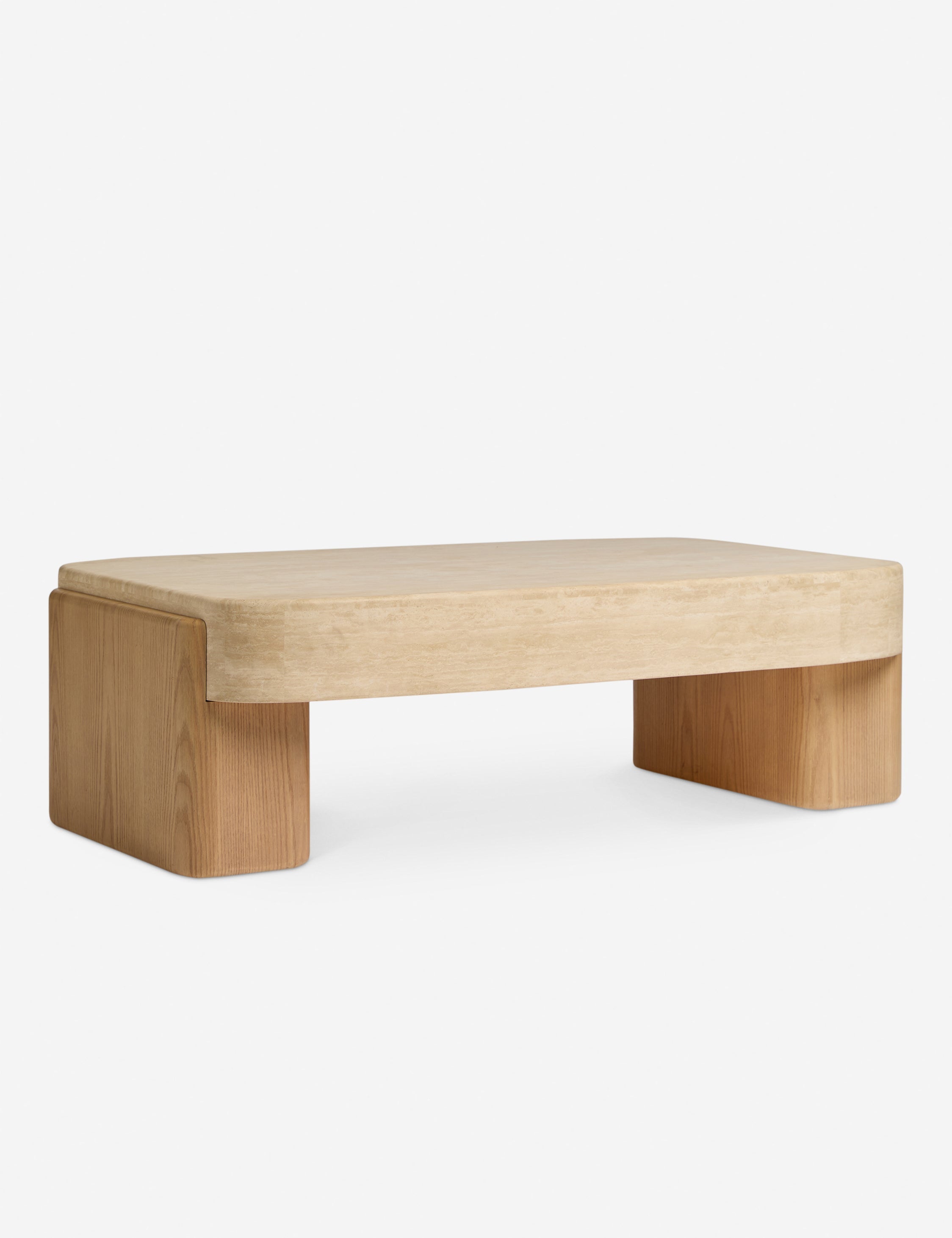 Lulu and Georgia Midora Coffee Table – Travertine - view 3