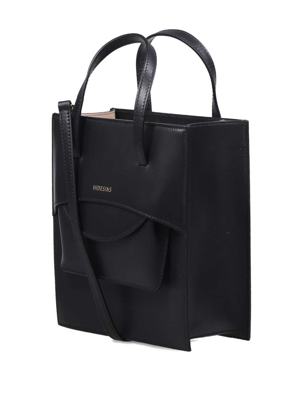 Hidesins Flap J Black Handbag – Calf Leather 100% - view 4