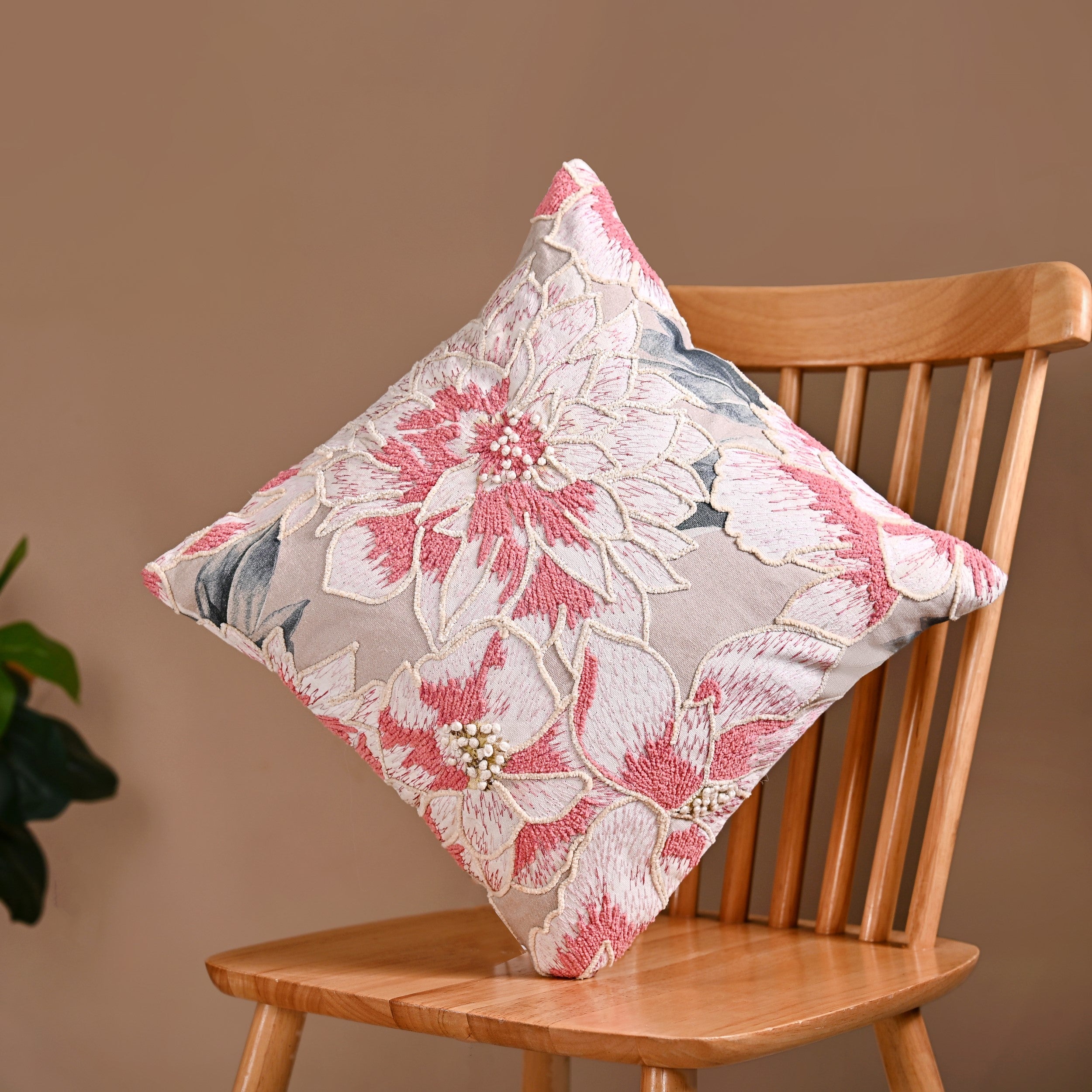 Nestasia Flowers Of Eden Cotton Cushion Cover 40x40 cm - view 2