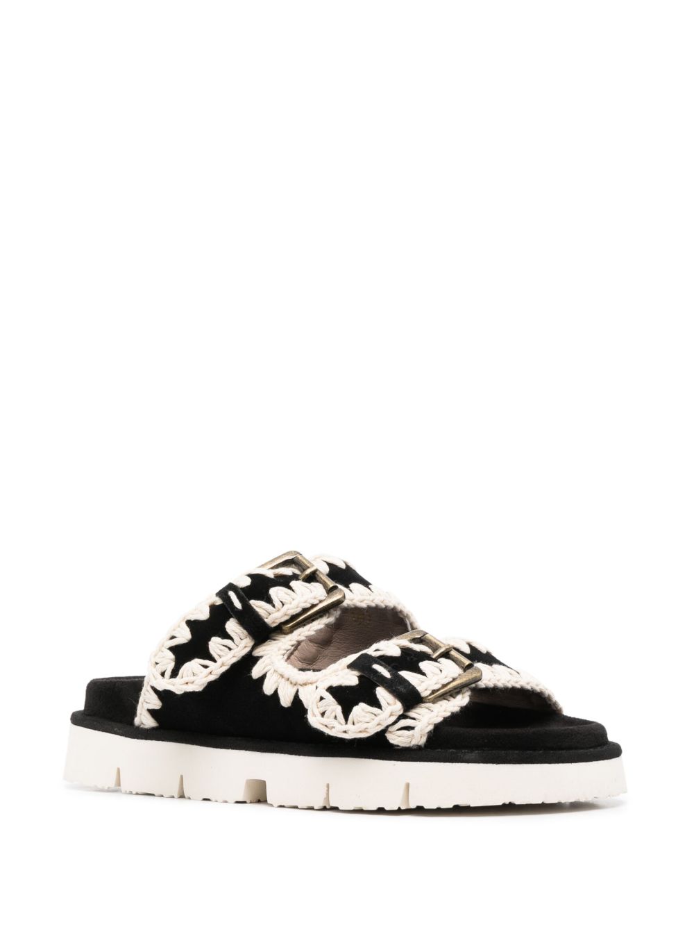 Mou Bio 2 buckles sandals - view 2