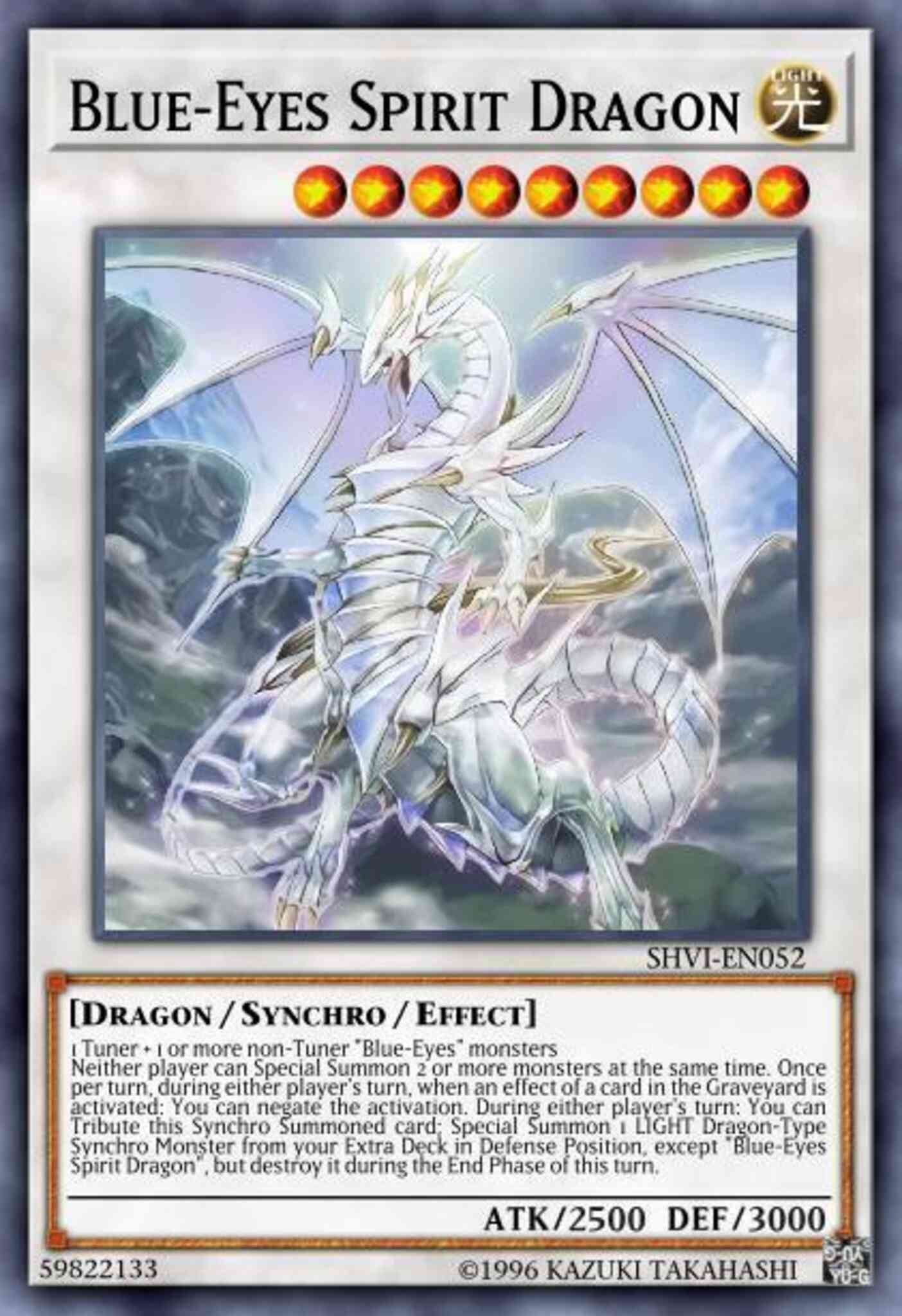 Yu-Gi-Oh! Blue-Eyes Spirit Dragon - CT13-EN009 - Ultra Rare - Limited