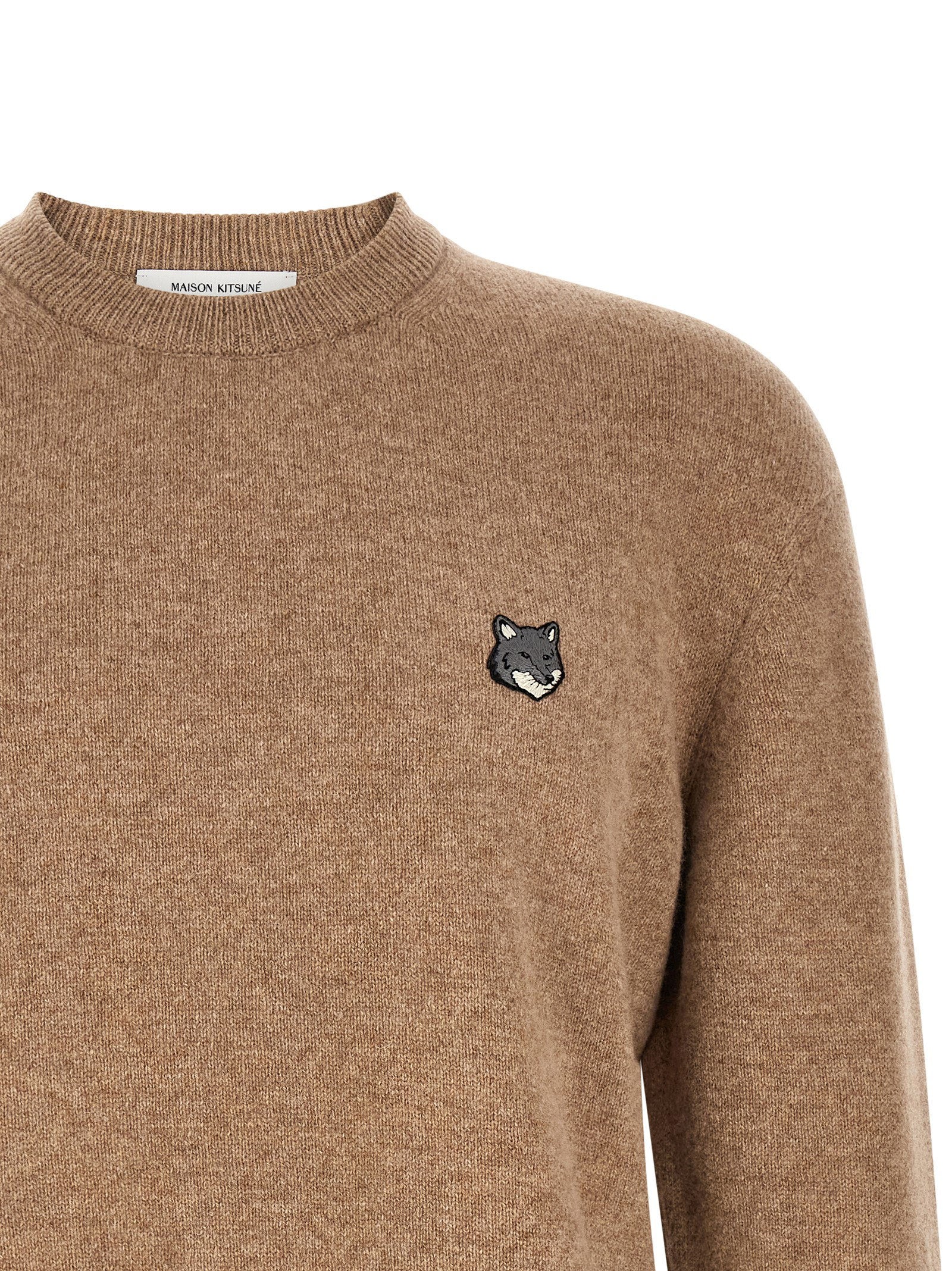 Maison Kitsuné Fox Head Sweater – 100% wool - view 3