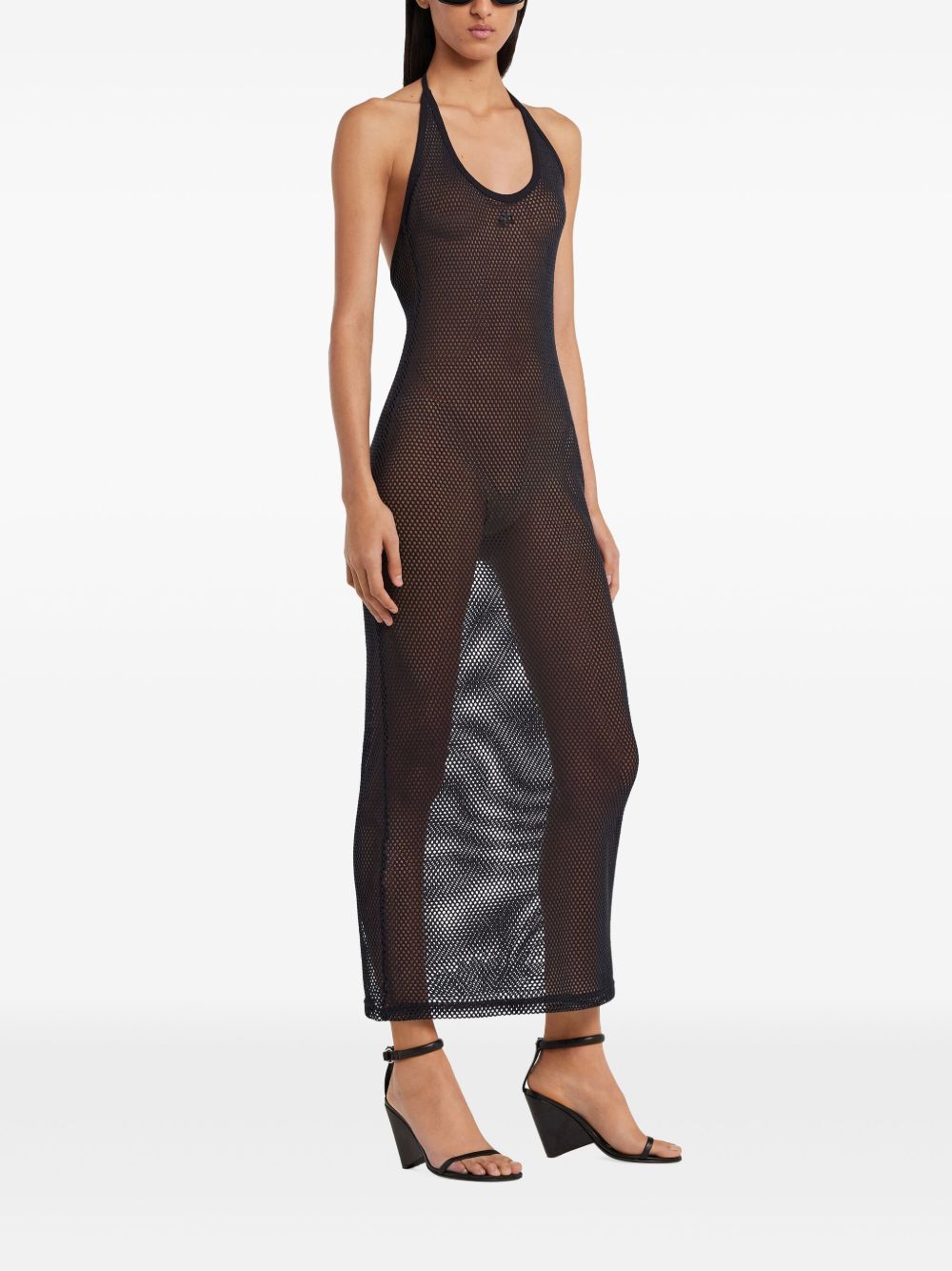Courreges Cotton long tank dress – Cotton 100% - view 2