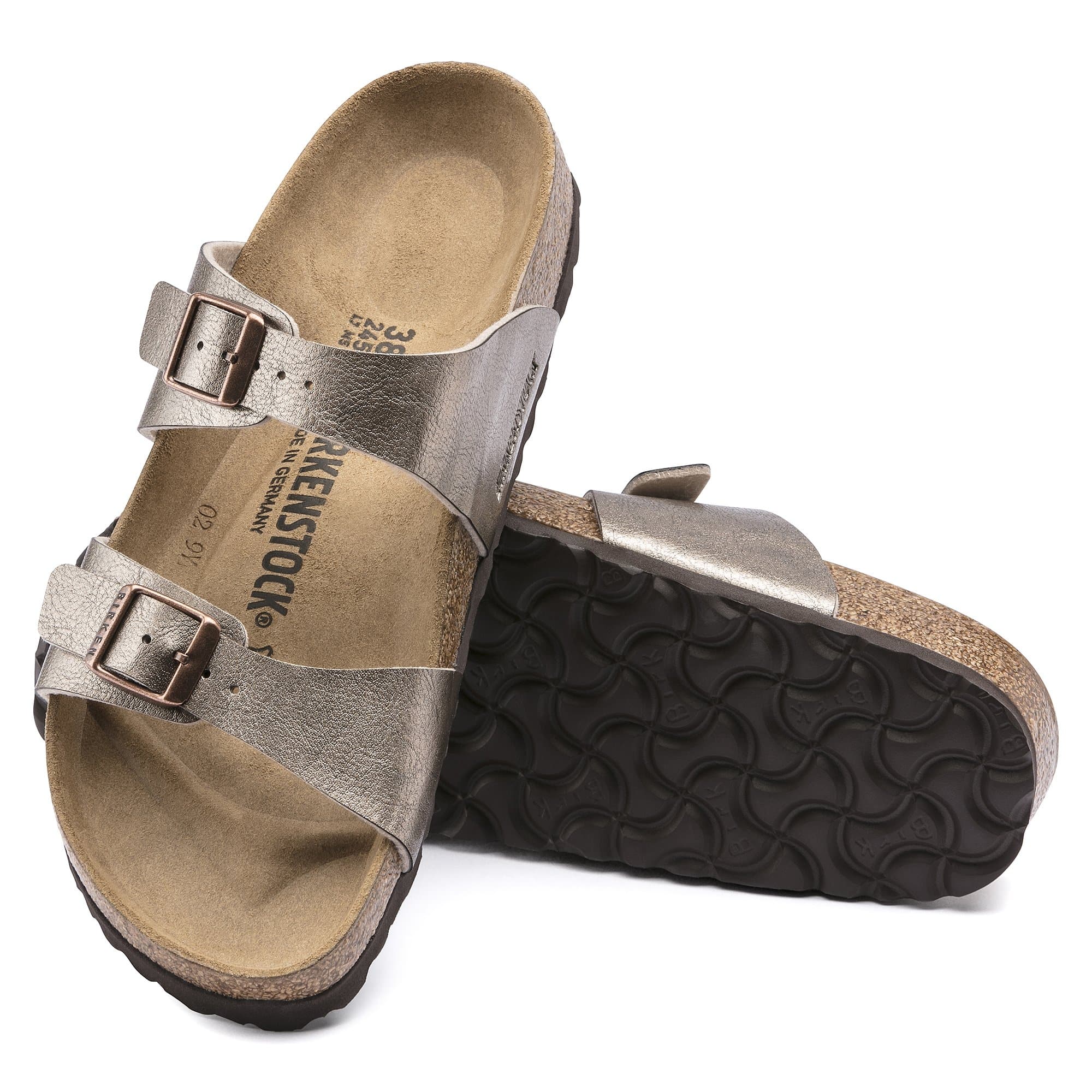 Birkenstock Sydney Birko-Flor – Brown Brown/Graceful Taupe