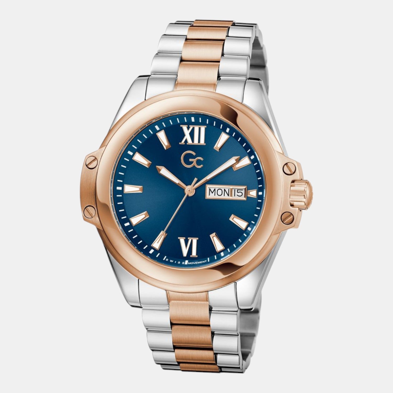 GC Bolt Men Quartz Blue Dial Analog Stainless Steel Watch Z60001G7 - view 3