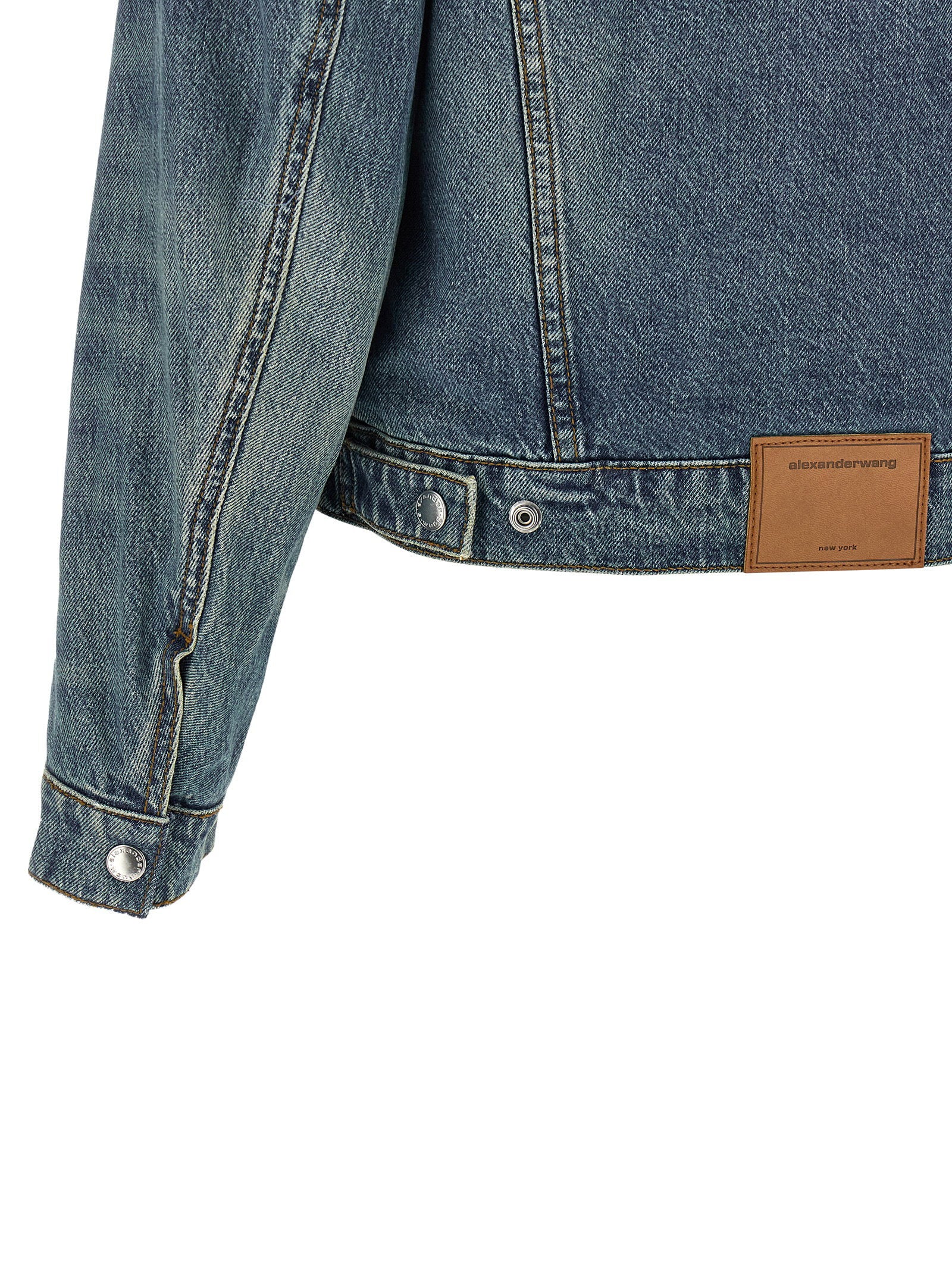 Denim X Alexander Wang Denim Jacket – 100% cotton - view 4