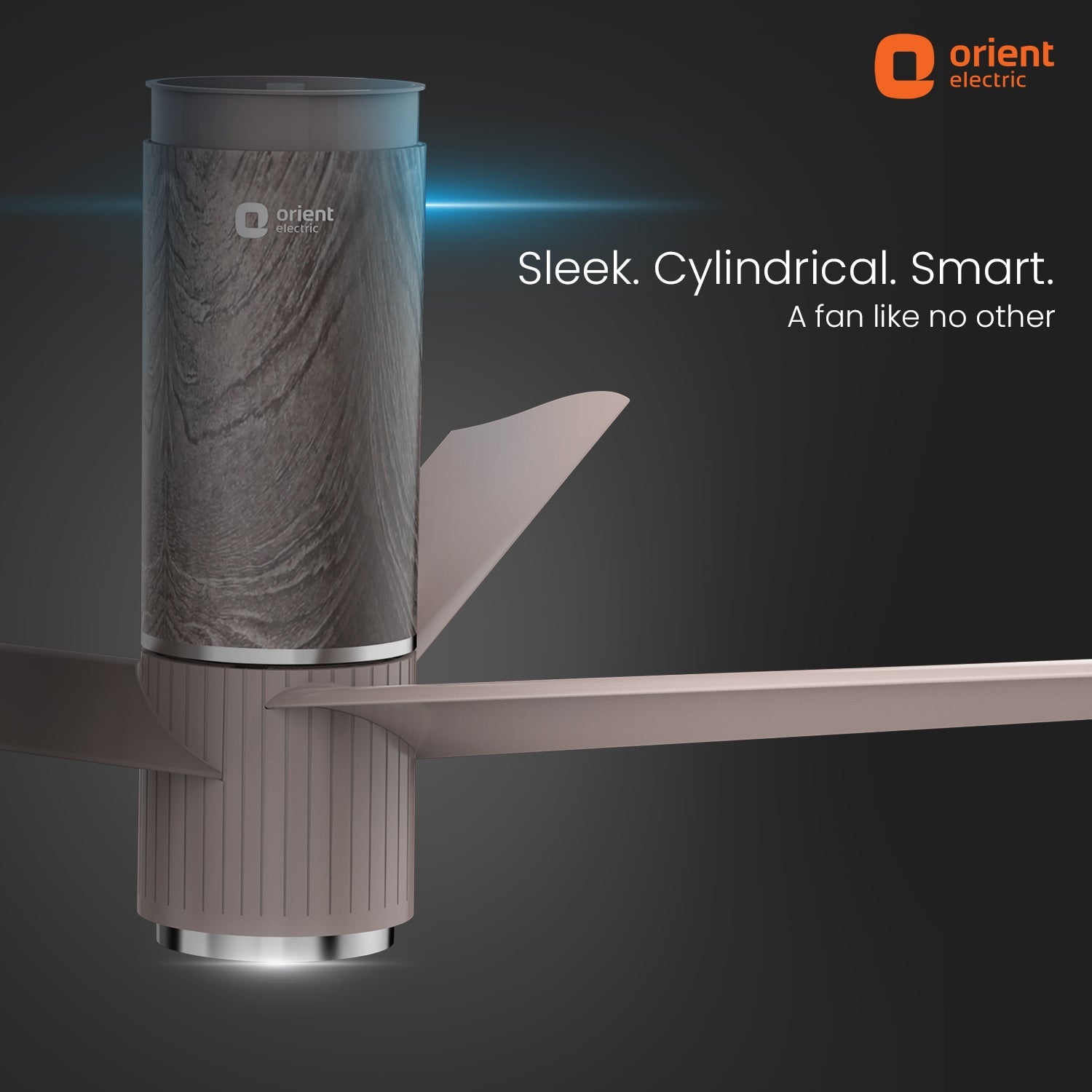 orientelectric Aeroslim with IoT, Remote & 3CCT Underlight BLDC PRO Smart Ceiling Fan - view 2
