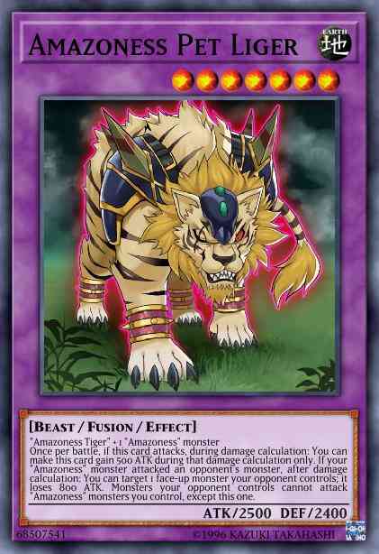 Yu-Gi-Oh! Amazoness Pet Liger - CIBR-EN094 - Common - Unlimited