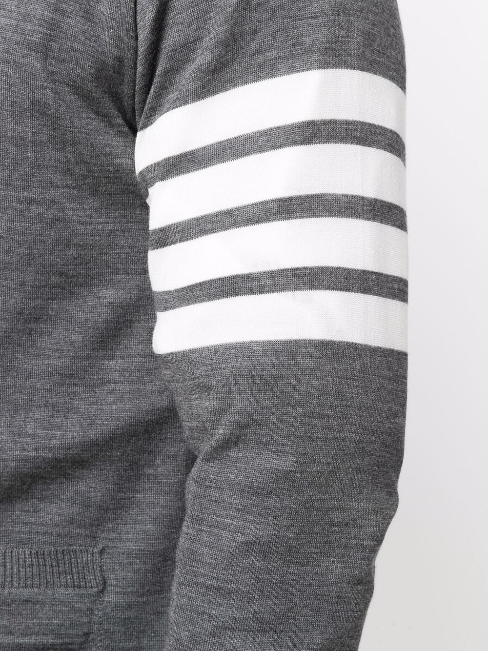 Thom Browne 4Bar wool cardigan – Merino 100% - view 3