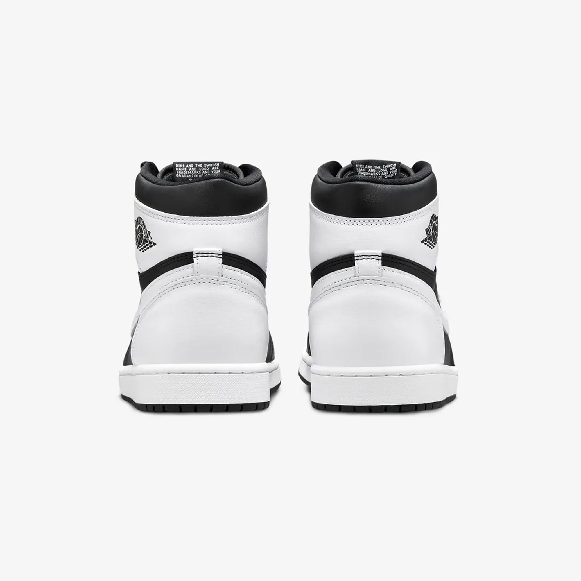 Jordan | AIR JORDAN 1 RETRO HIGH OG { BLACK/WHITE-WHITE - view 2