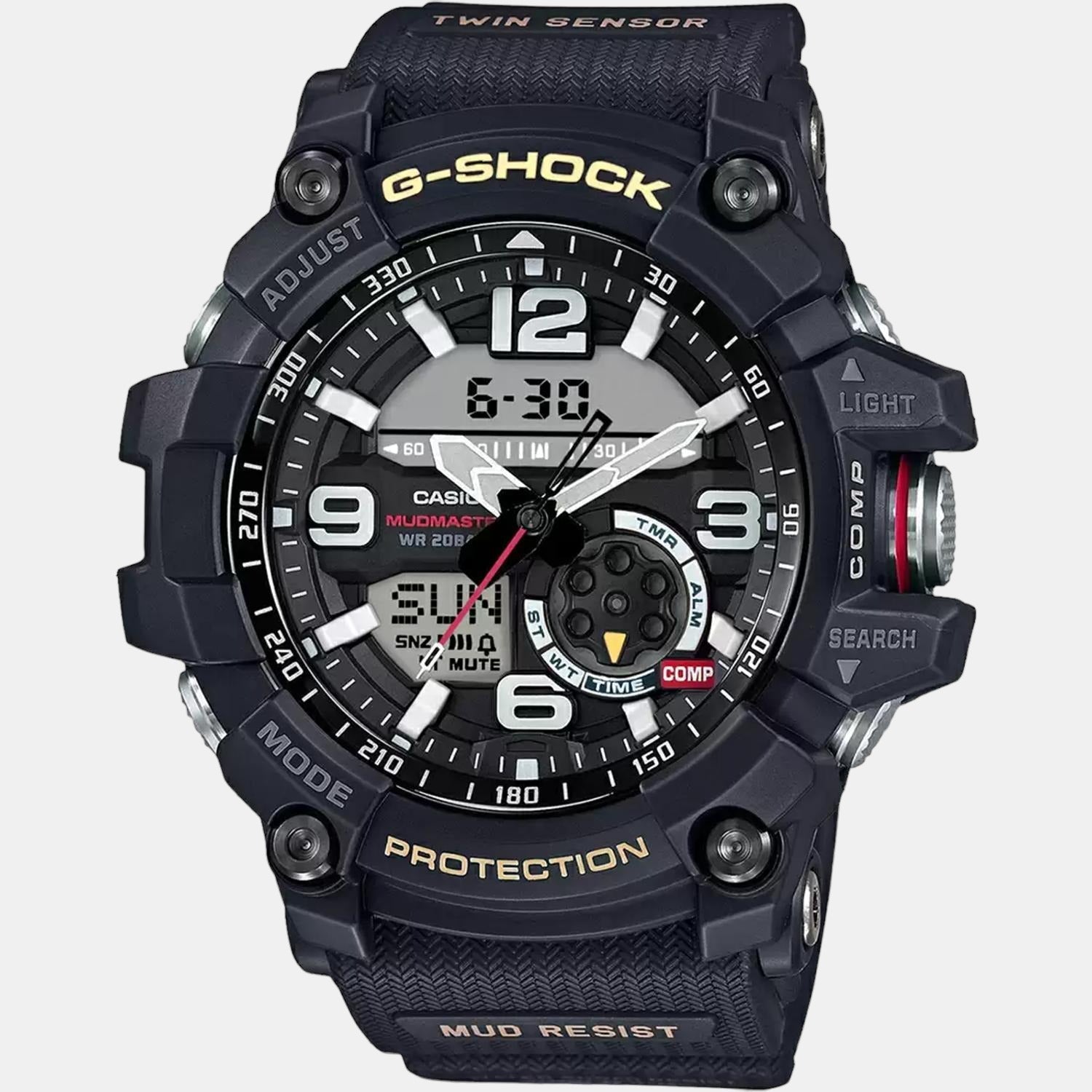 Casio G-Shock Men Quartz Black Dial Analog-Digital Resin Watch G660 - view 3