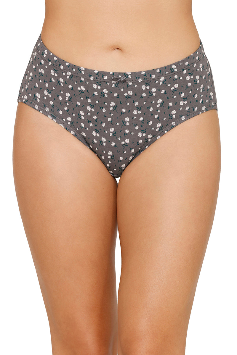 Amante Inner Elastic Printed Mid Rise Hipster Panty (Pack of 3) - view 2