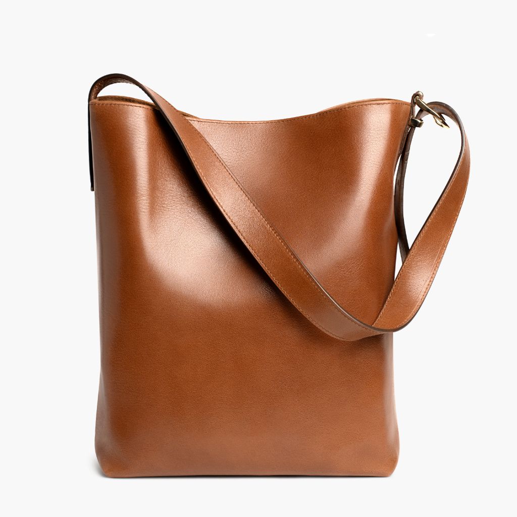 Bucket bag saddle – Thursday Boots - Women's Bags Bucket Bag | Saddle