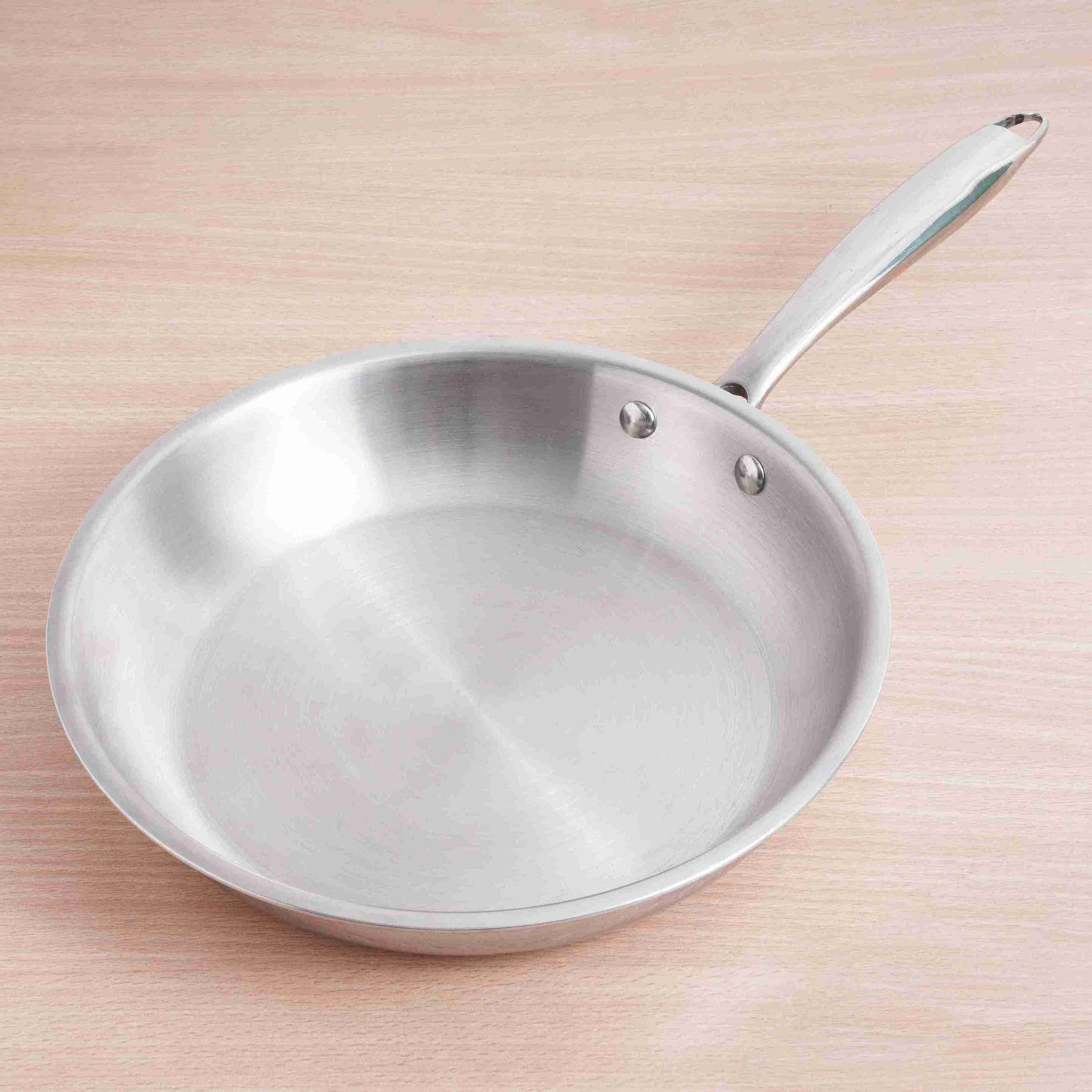The Indus Valley TurboCuk Tri-ply Stainless Steel Fry Pan, Premium 3 Layer Thick Body, Induction, Non-stick, 23.4/25.4/28 cm, 1.5/1.7/1.9L - view 16