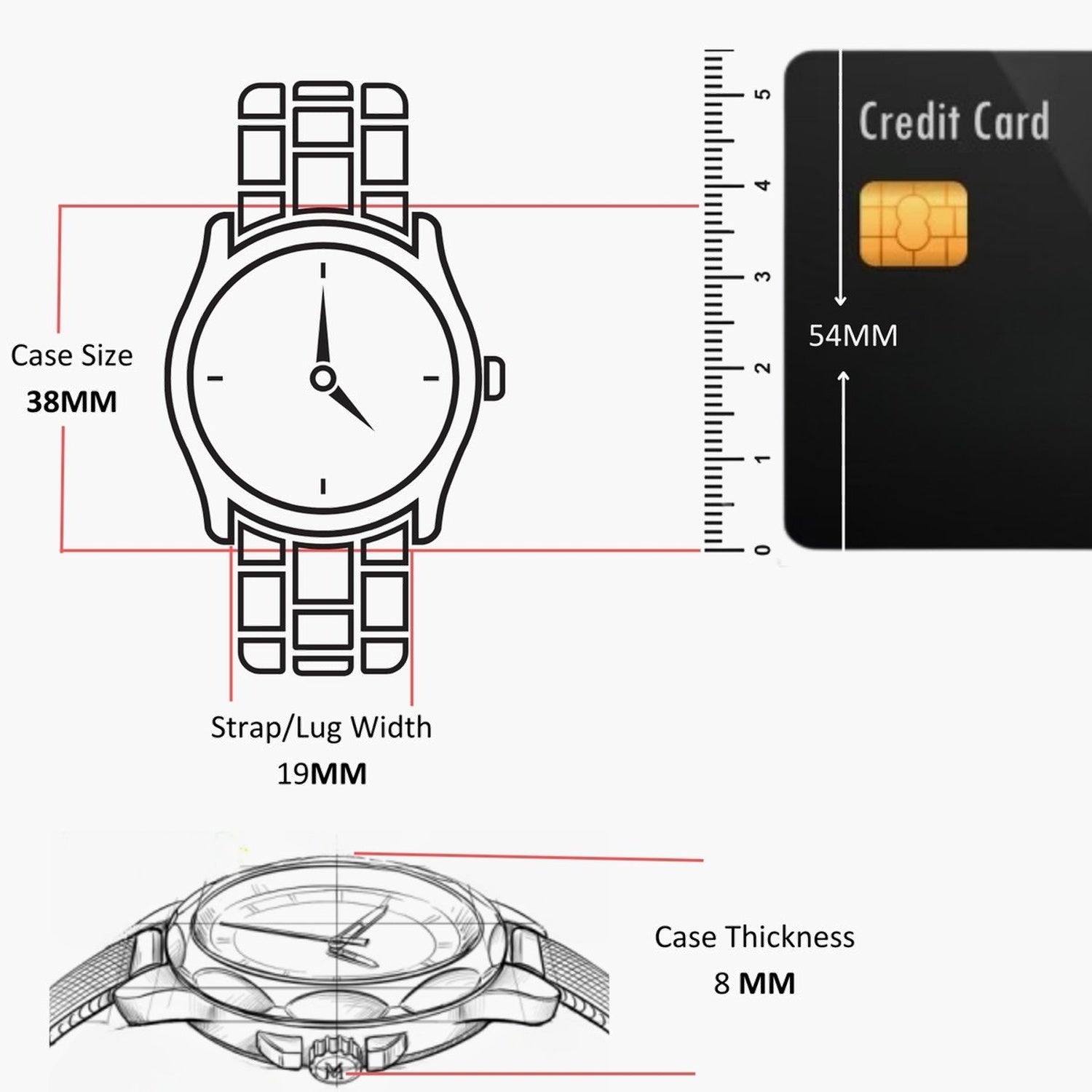 Coach Brooks Unisex Quartz Black Dial Analog Stainless Steel Watch 14400035 - view 5