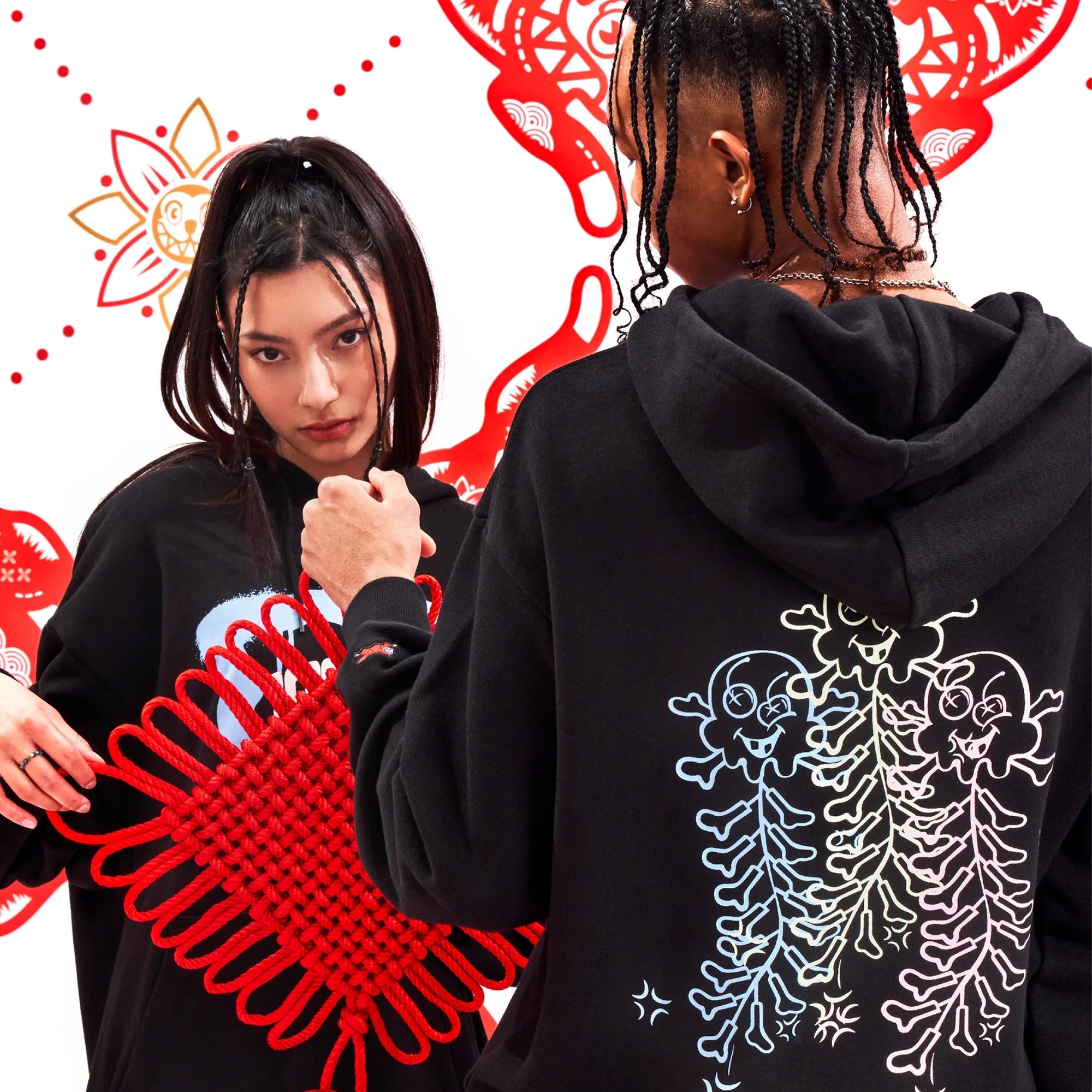Icecream | FIRECRACKER HOODIE { BLACK - view 3