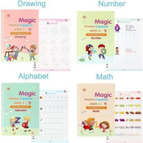 Fab Alchemy Magic Practice Copybook (4 Books + 10 Refills + 1 Pen) - view 3