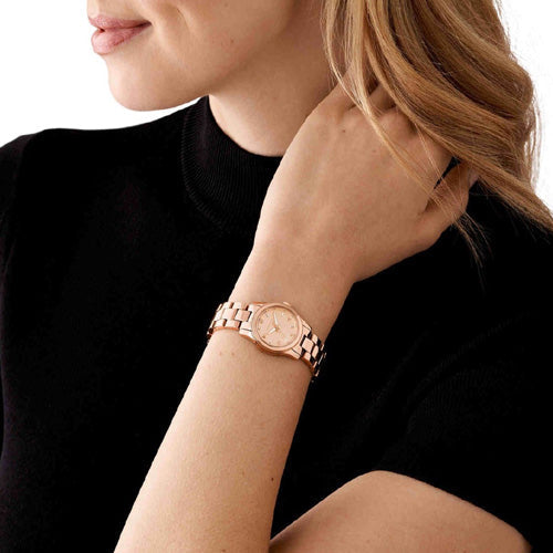 Michael Kors Runway Rose Gold Dial Women 26mm MK7458 - view 2