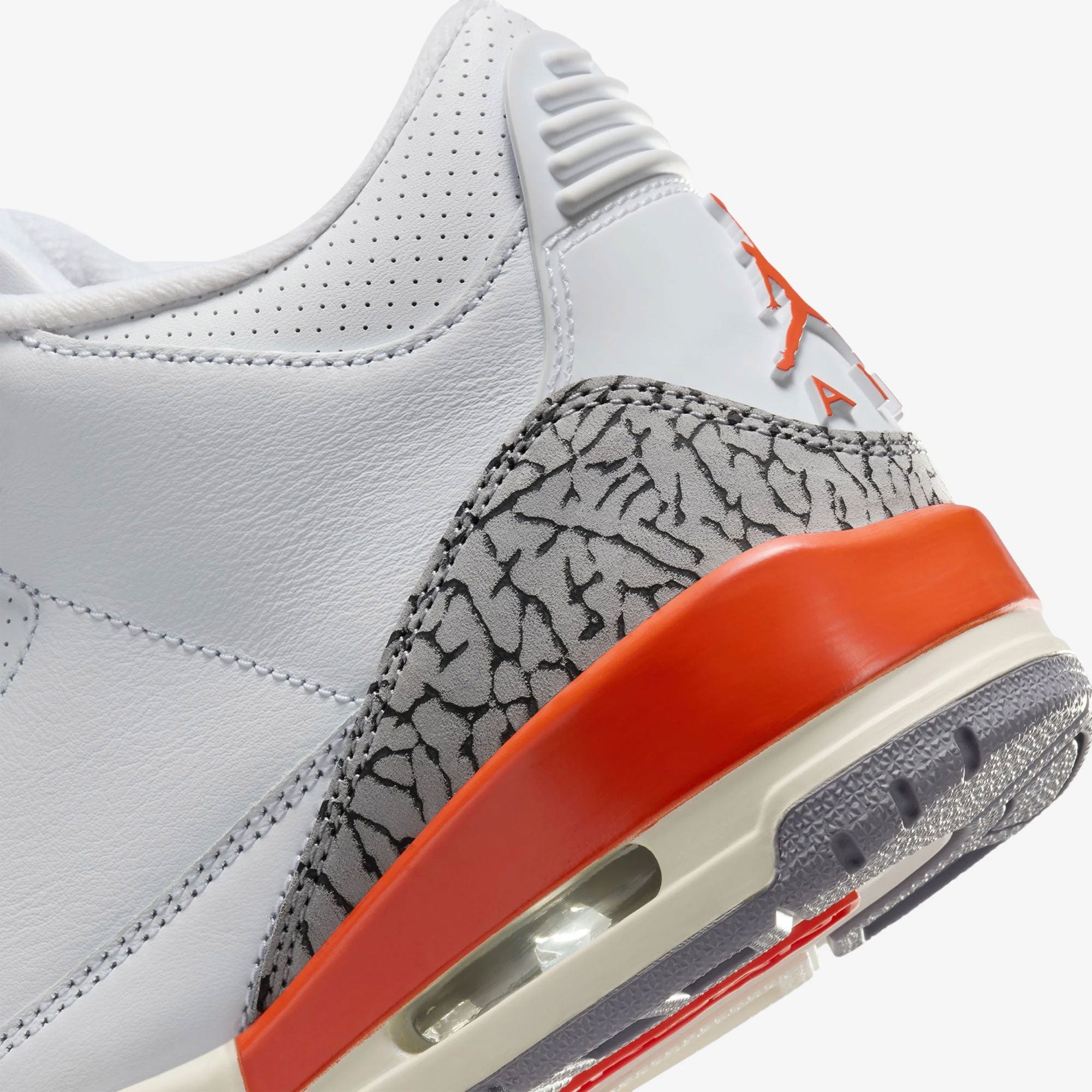Jordan | AIR JORDAN 3 RETRO { WHITE/COSMIC CLAY-SAIL-CEMENT GREY - view 5
