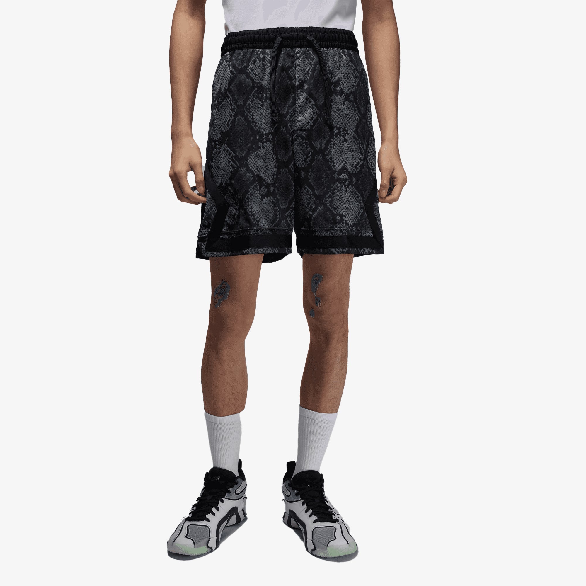 Jordan | Dri-fit Mesh Diamond Shorts { Black/black
