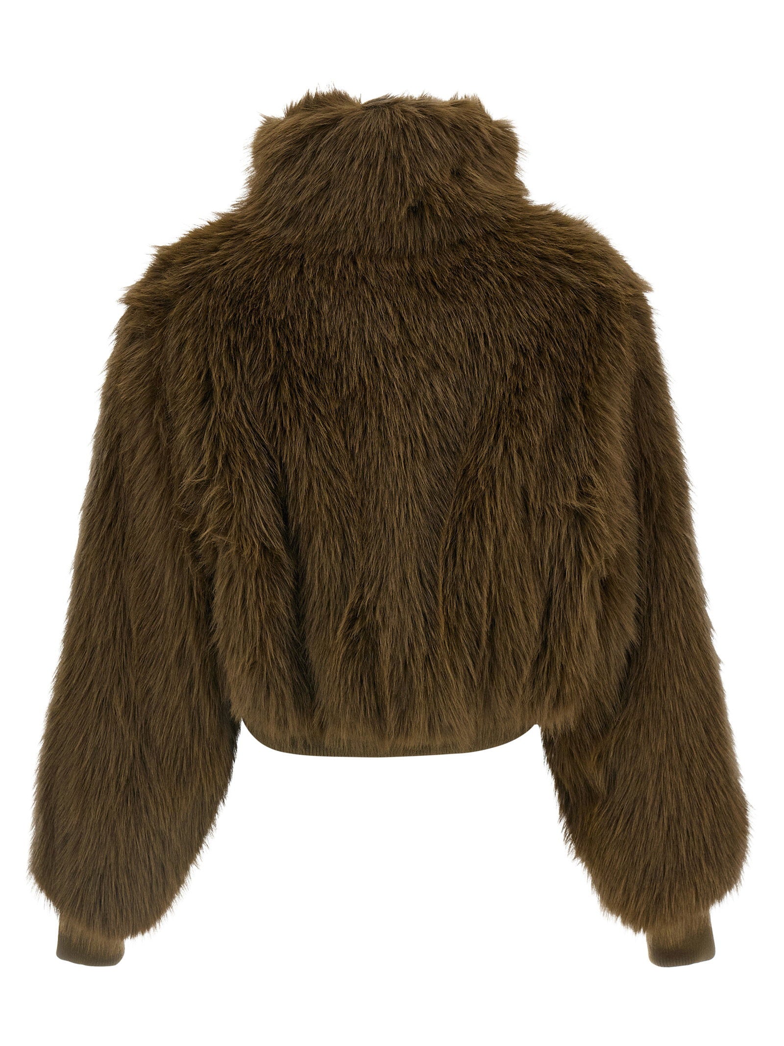 Fabiana Filippi Bi-material Short Jacket - view 2
