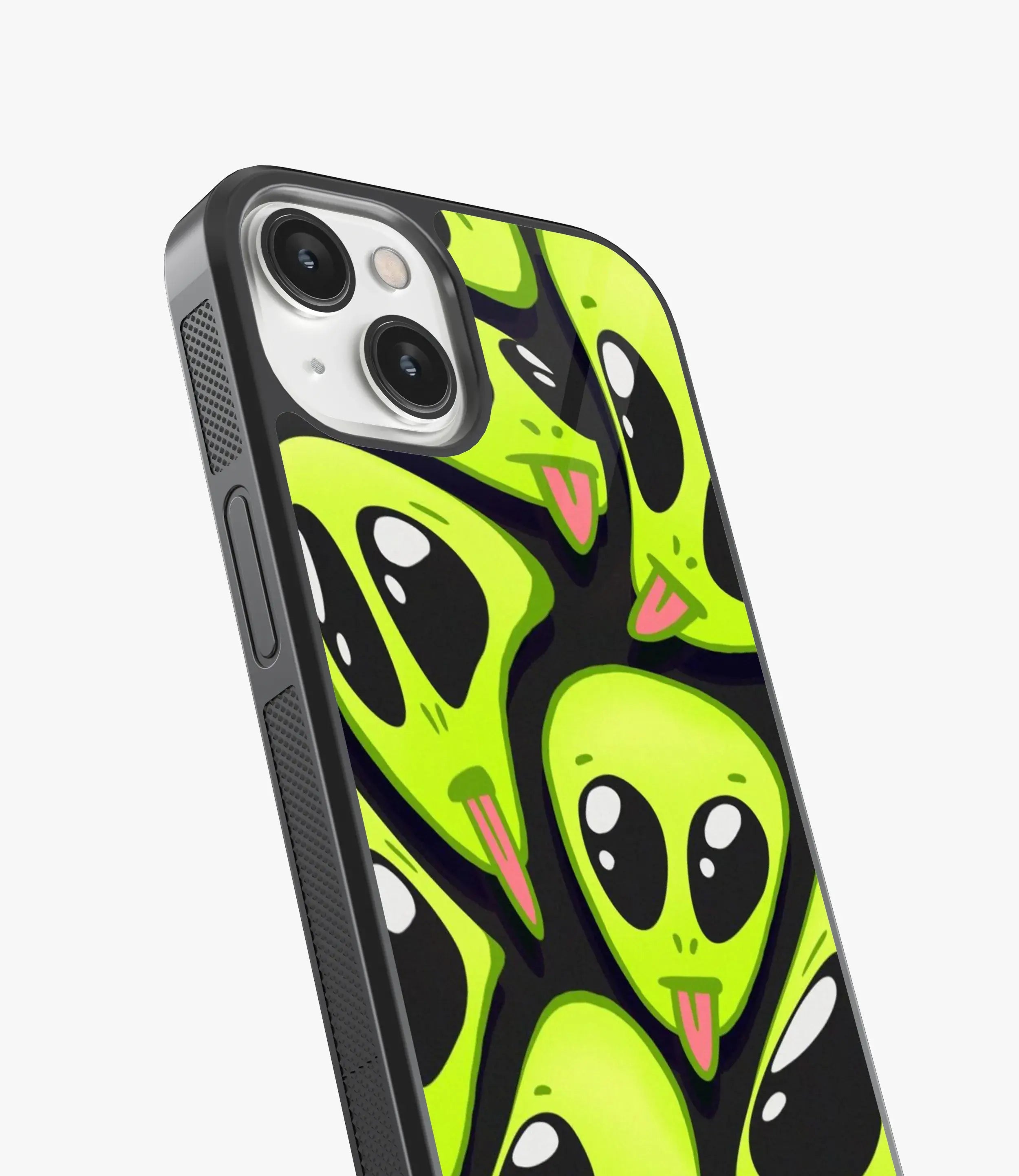The Case Company Crazy Alien Glass Phone Case - view 4